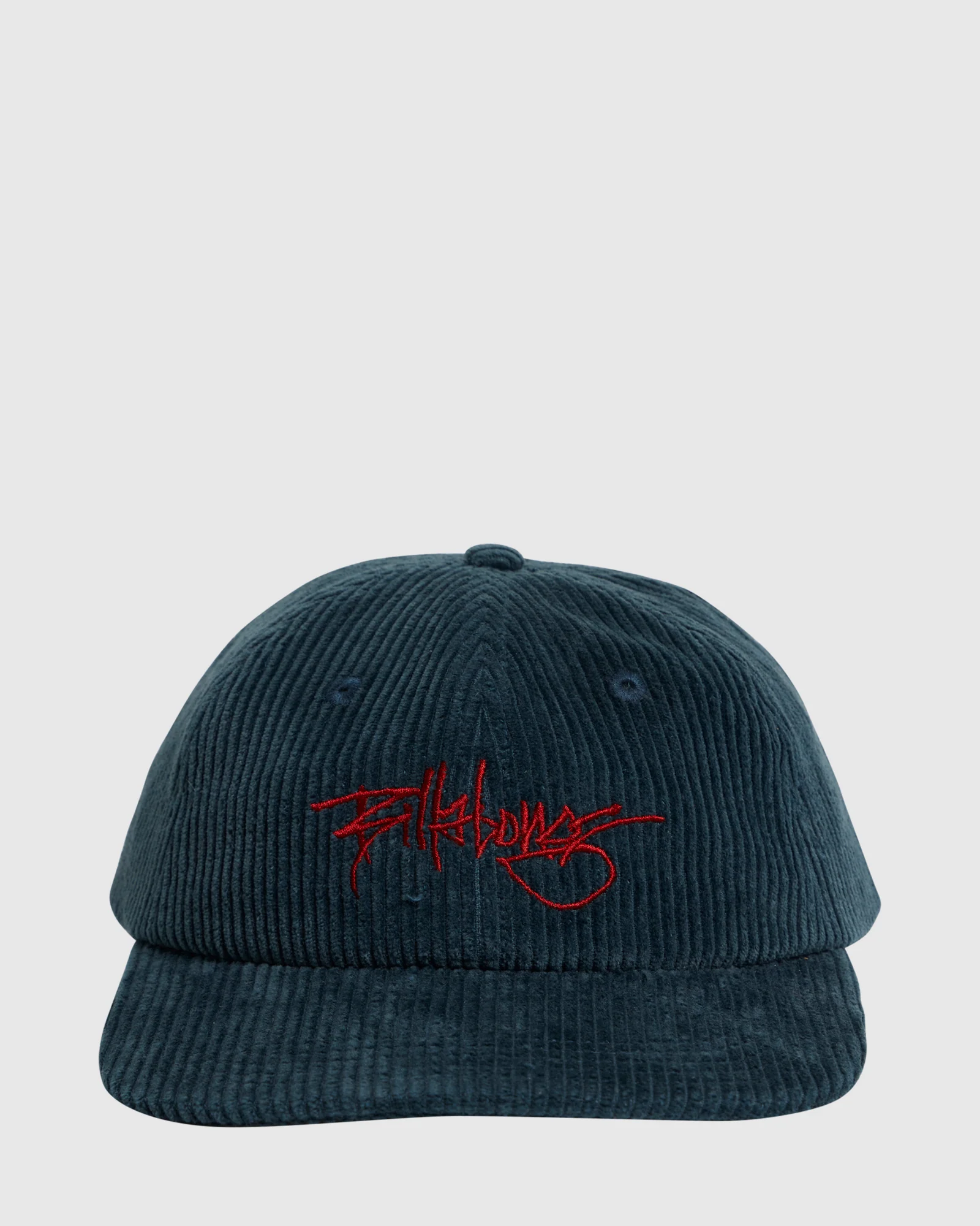 Mens Script Corduroy Snapback Cap - Image 2