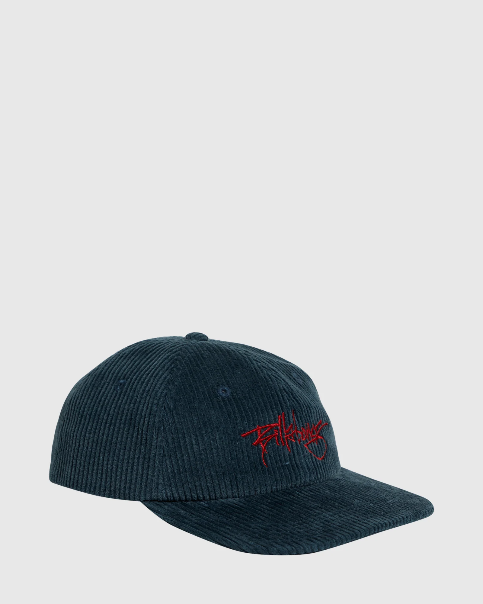 Mens Script Corduroy Snapback Cap - Image 3