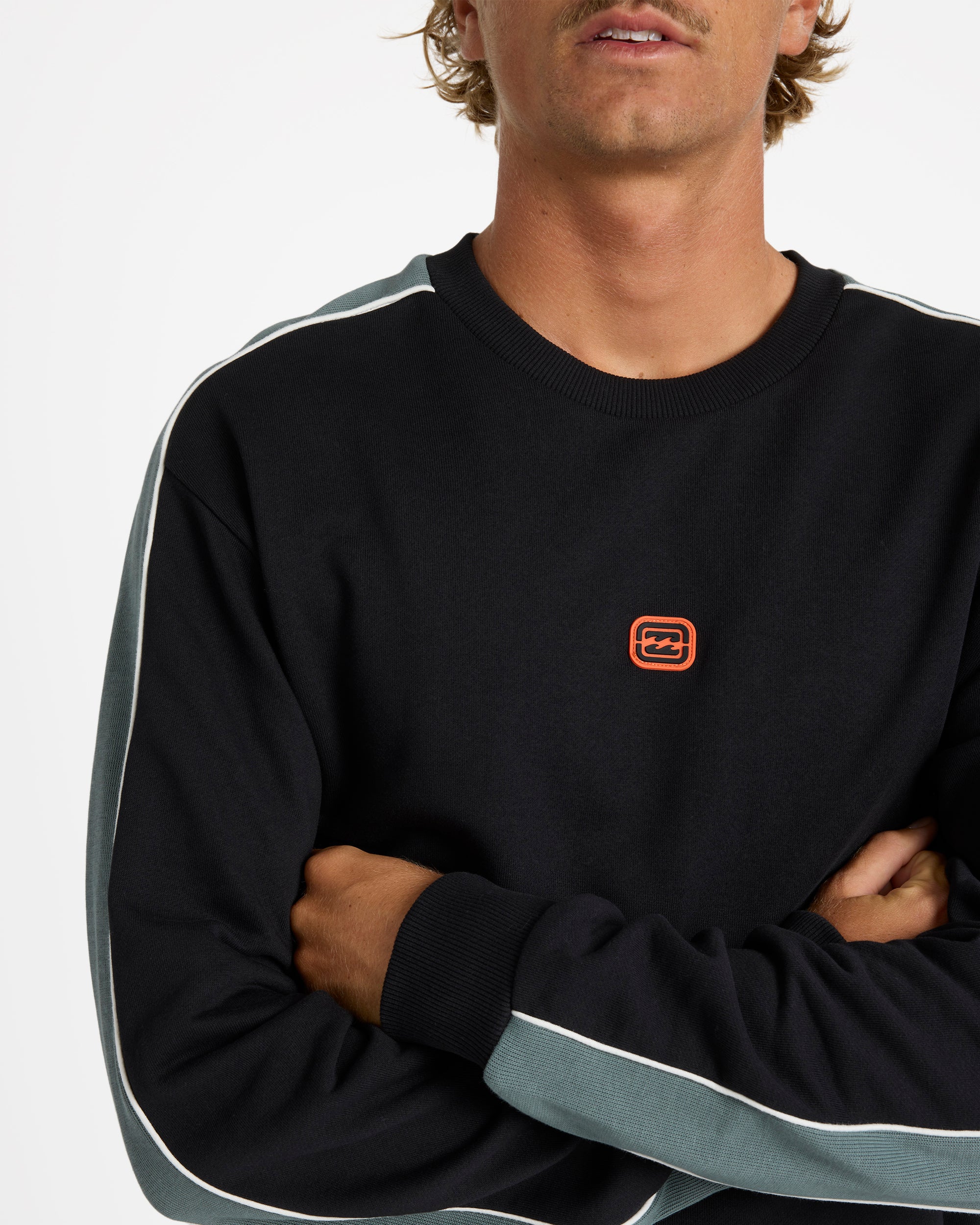 Mens Script Crew Neck - Image 4