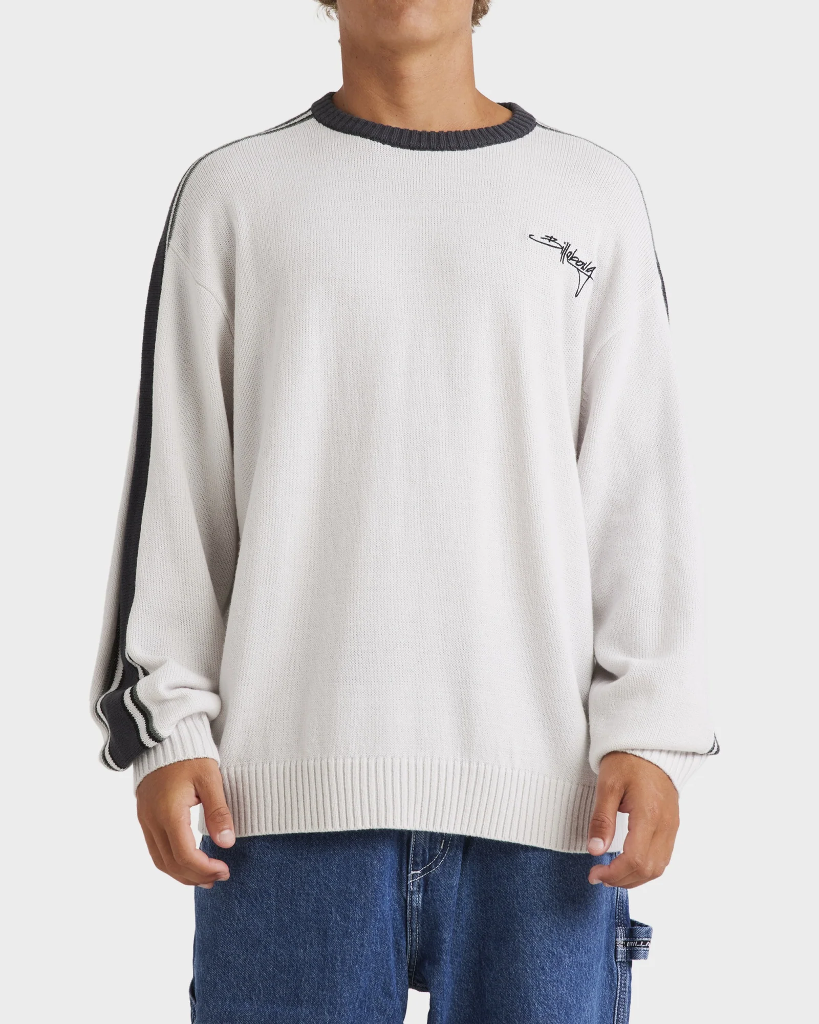 Mens Script Sweater - Image 2