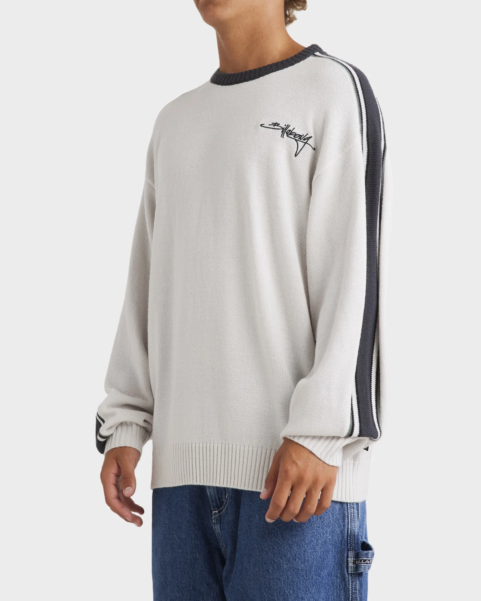Mens Script Sweater - Image 3