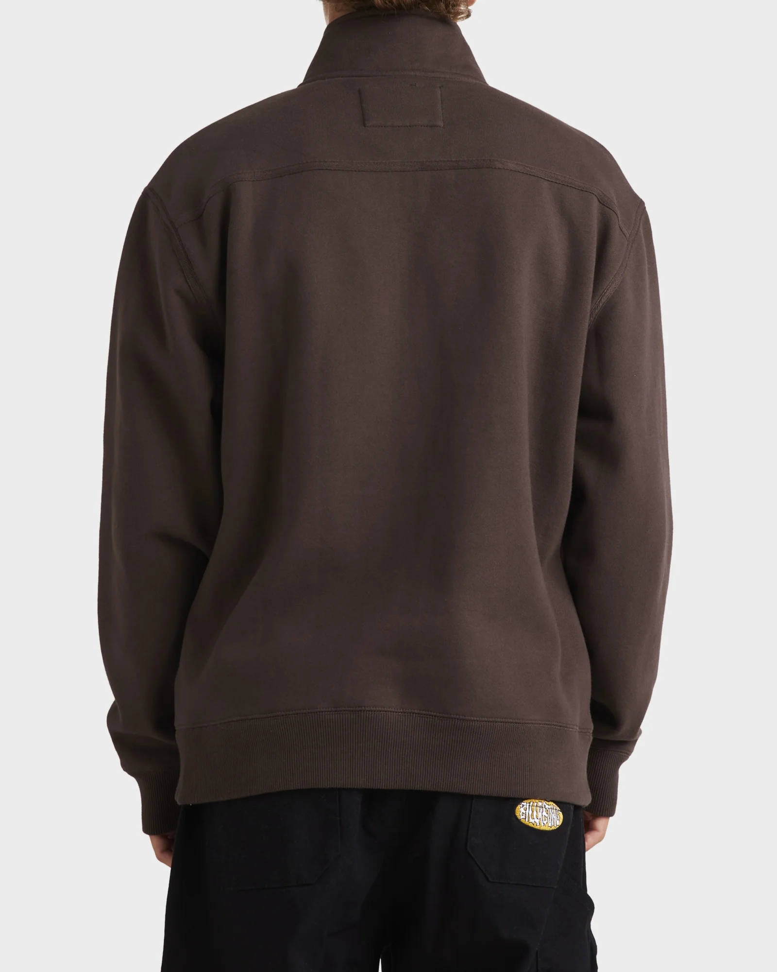 Mens Script Zip Up Hoodie - Image 4