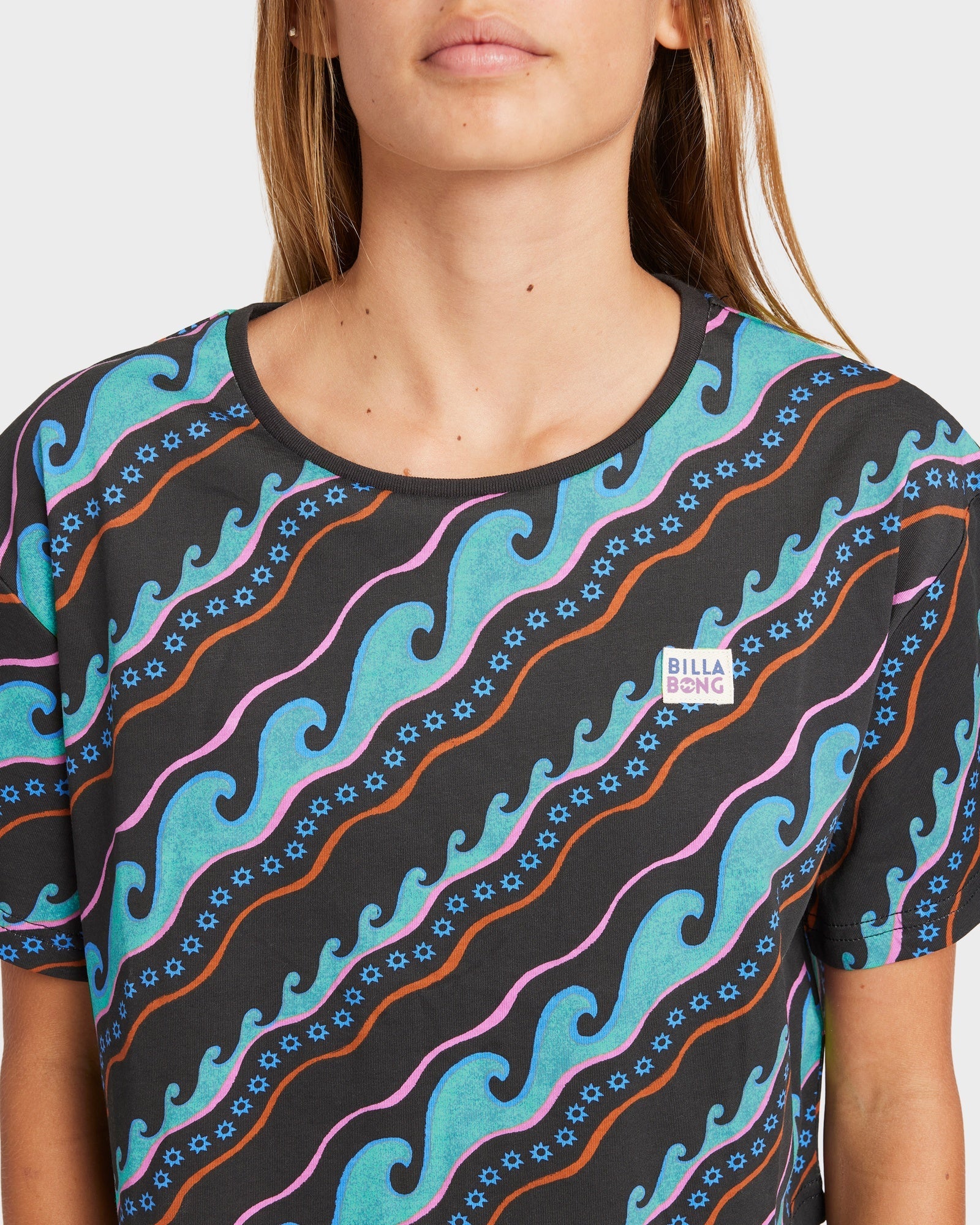 Girls 6-14 Sea Level Crop T-Shirt - Image 4