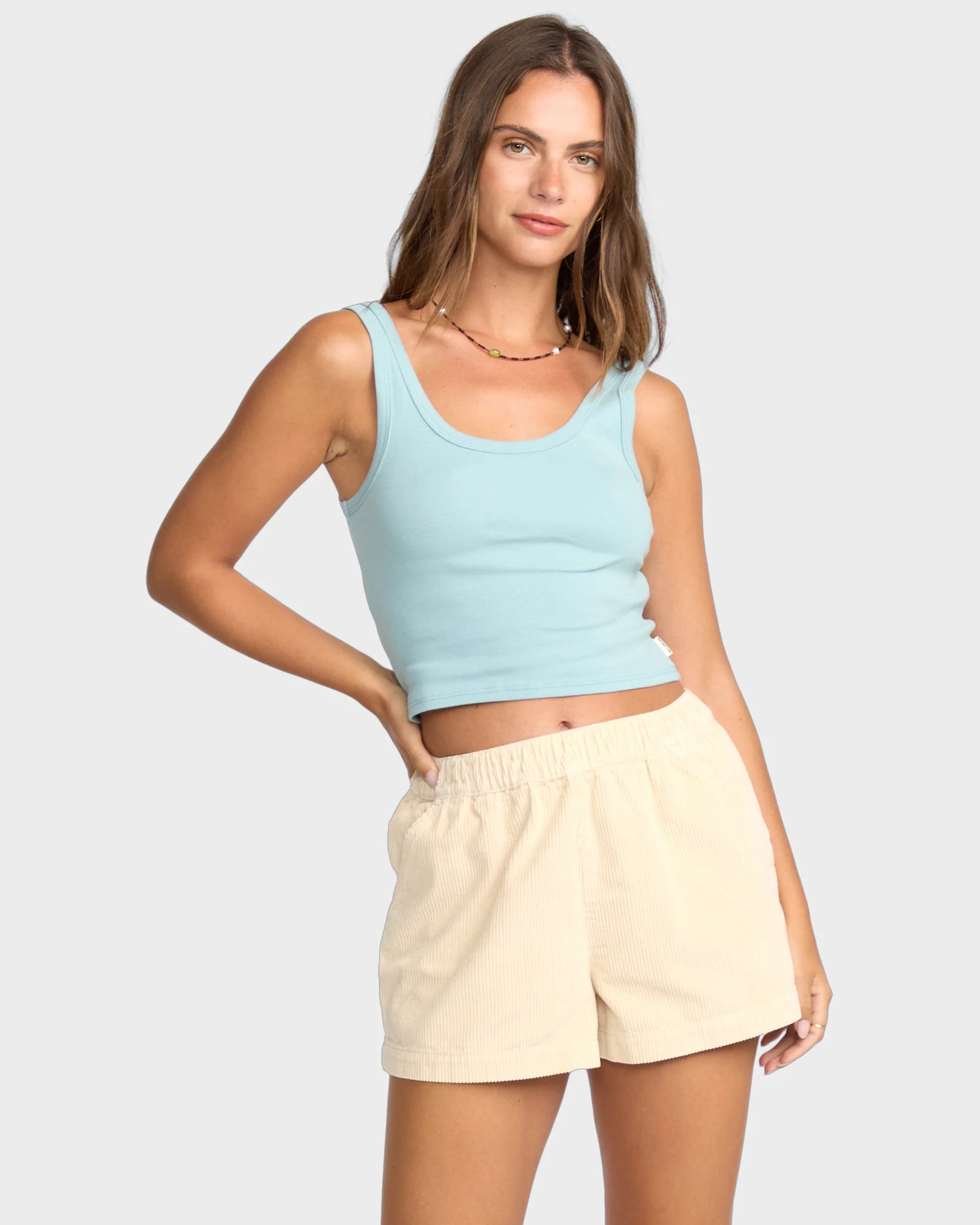 Womens Sea Ya Corduroy Shorts - Image 4