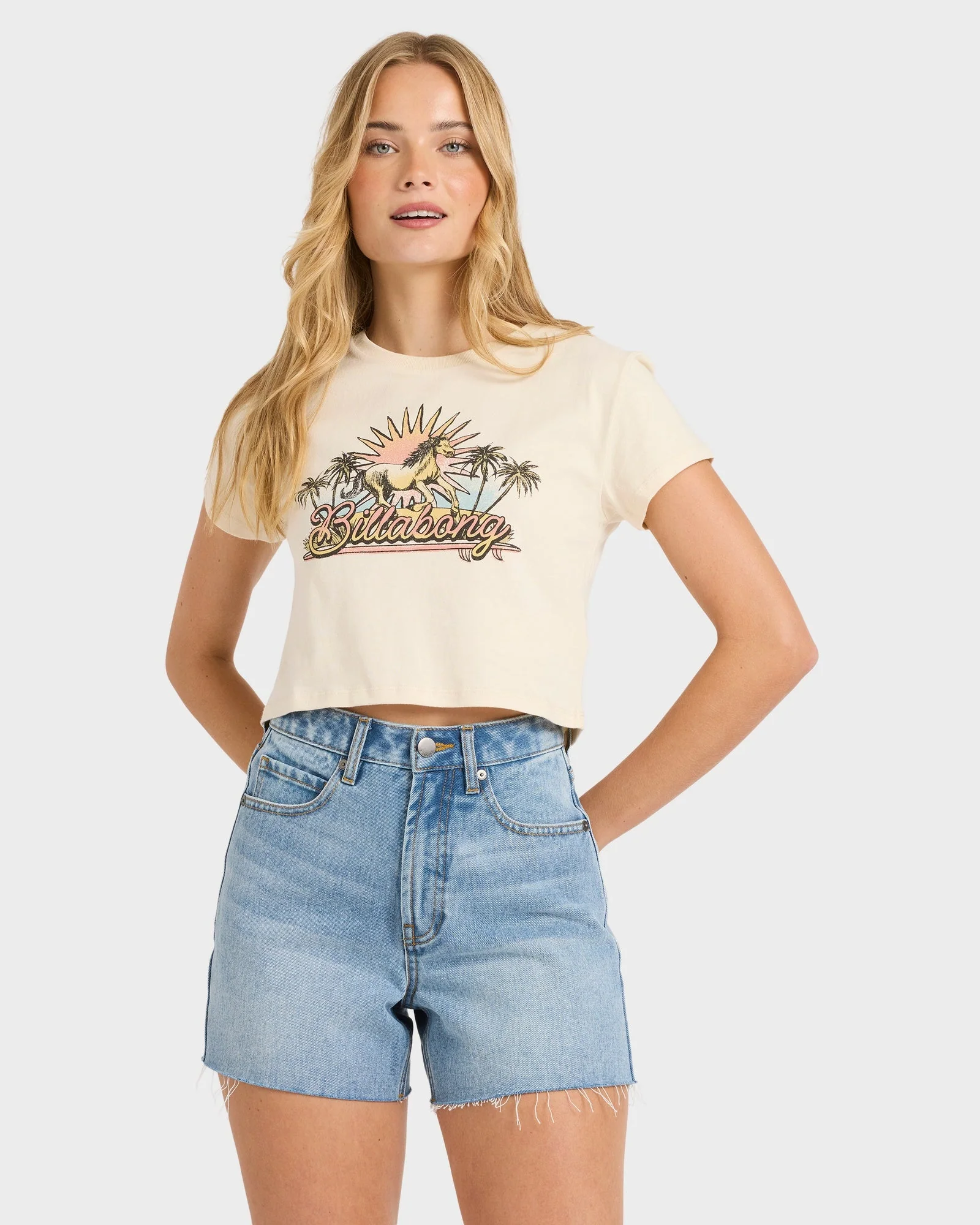 Womens Seaside Session T-Shirt - Image 2