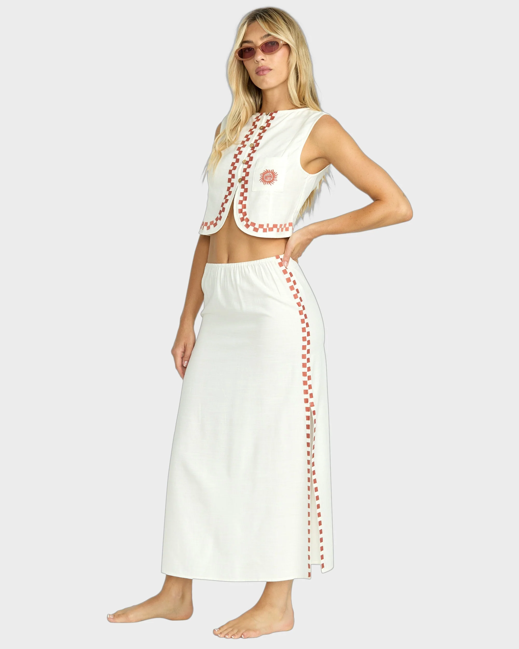 Womens Secret Cove Midi Skirt - Image 4