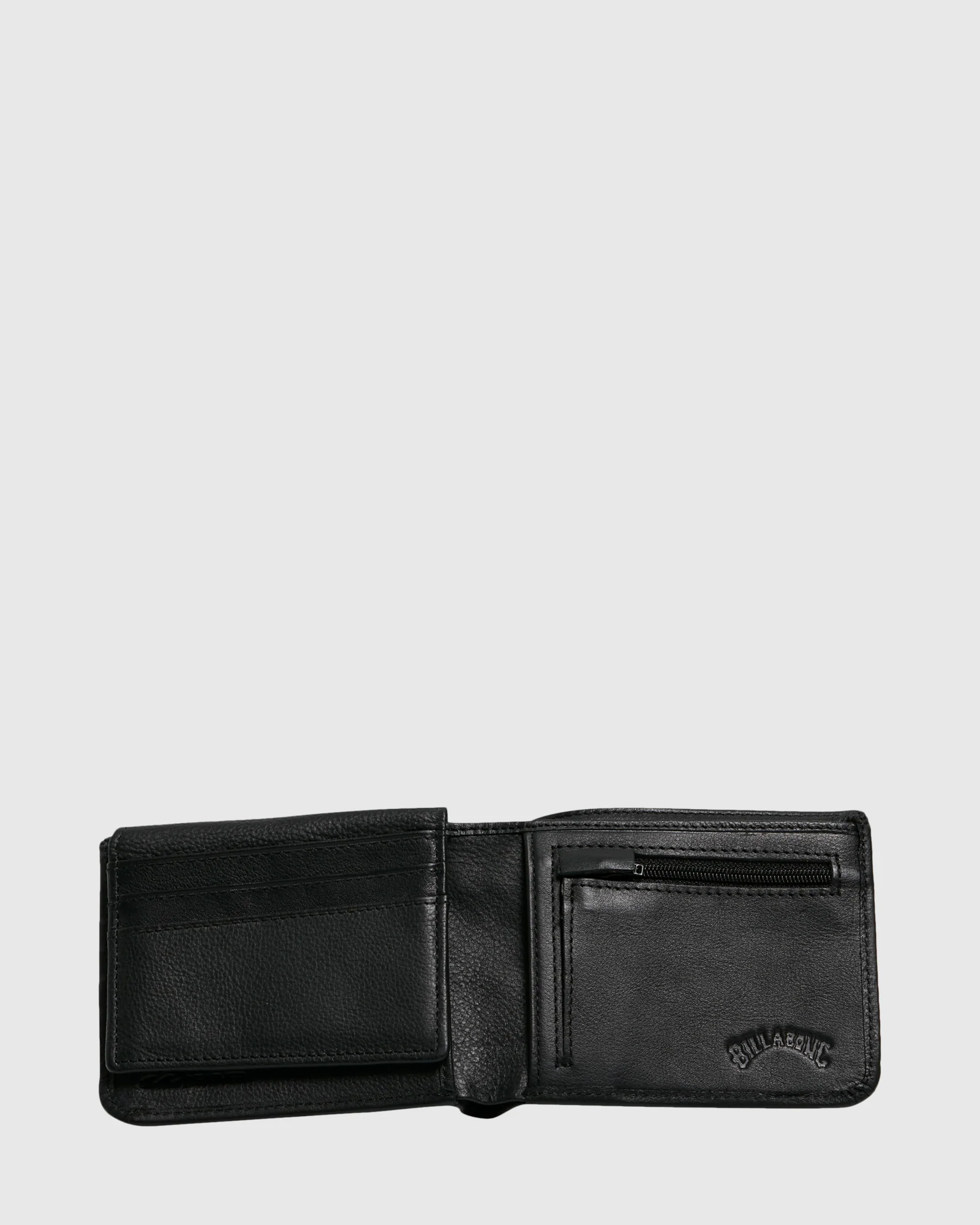 Mens Secret Pocket Leather Wallet - Image 2