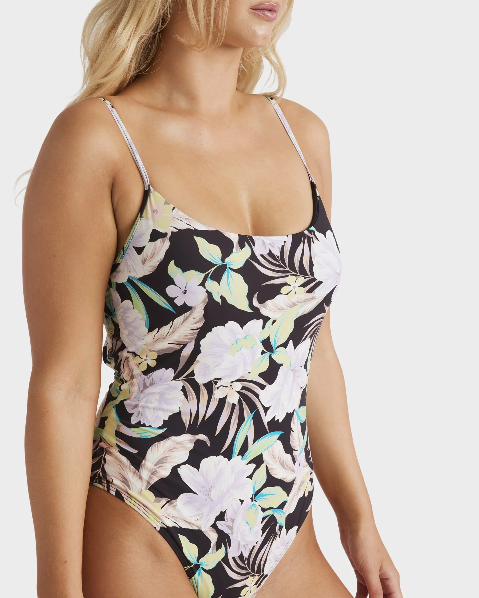 Womens Shadow Tropic One Piece Swimsuit - Image 4