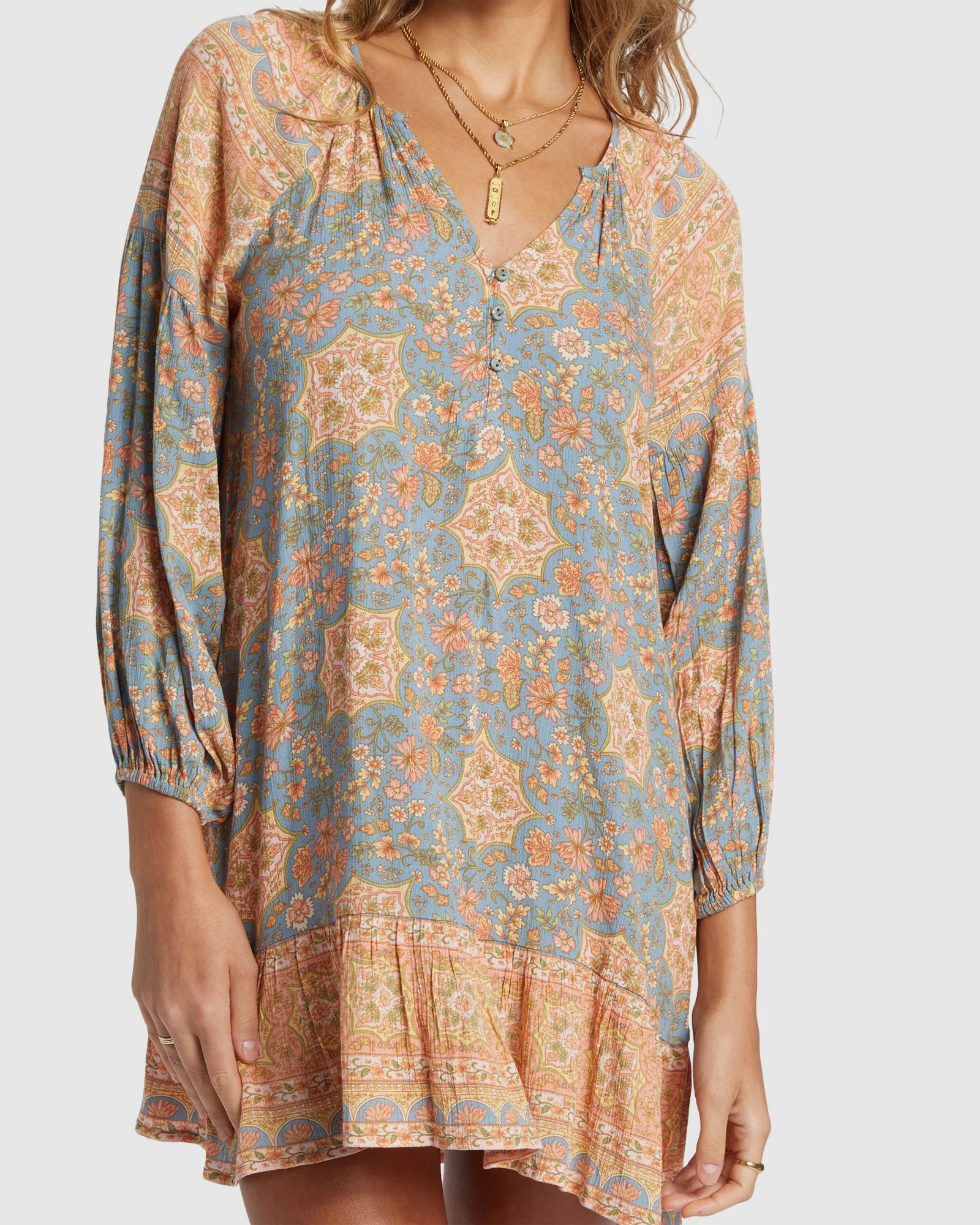 Womens Shes A Dreamer Mini Dress - Image 4