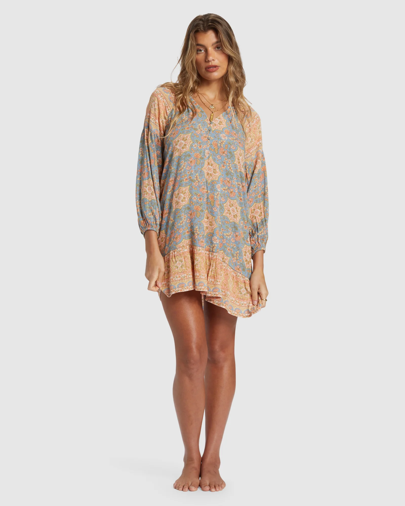 Womens Shes A Dreamer Mini Dress - Image 5