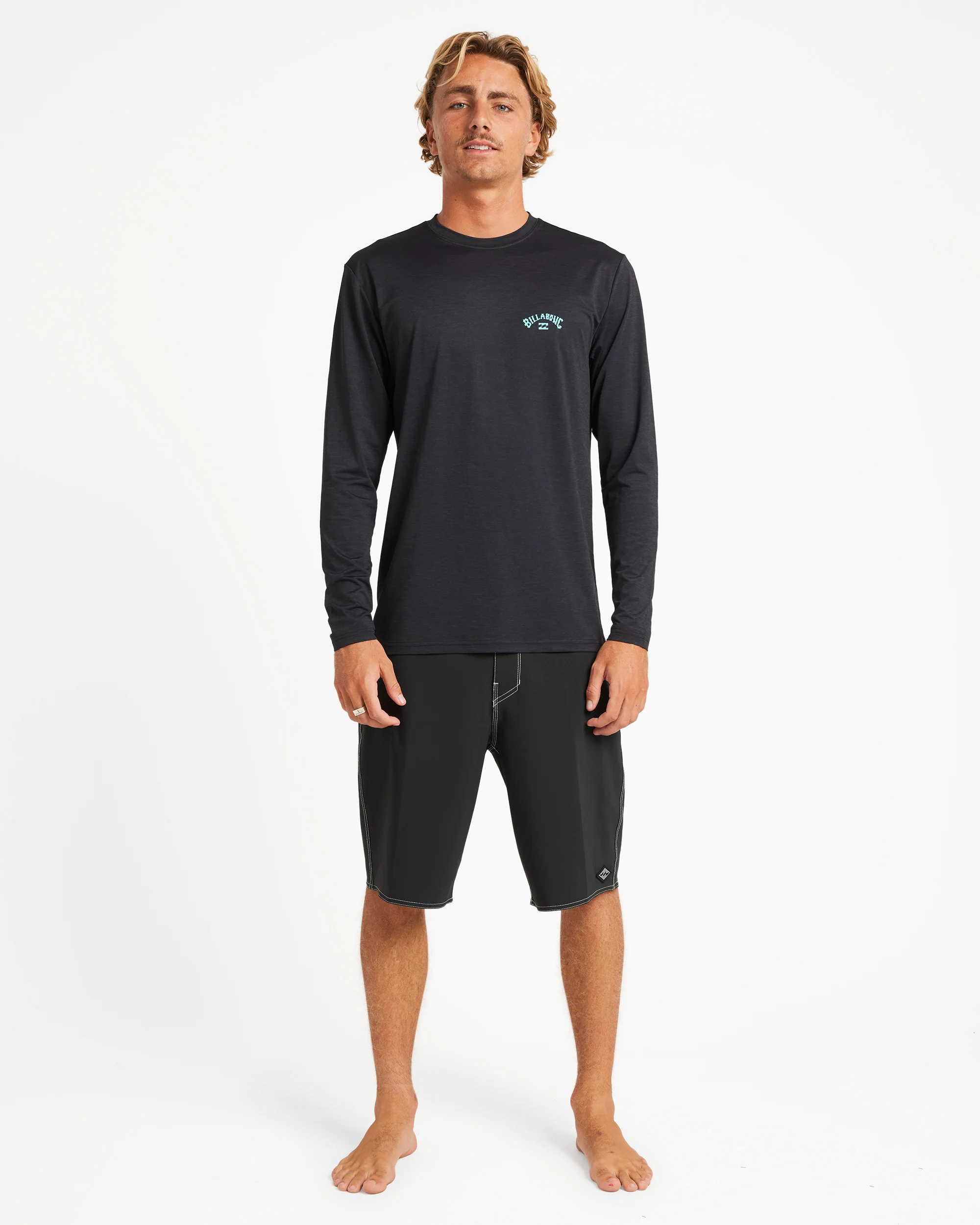Mens Shoreline Loose Fit Rash Vest - Image 5