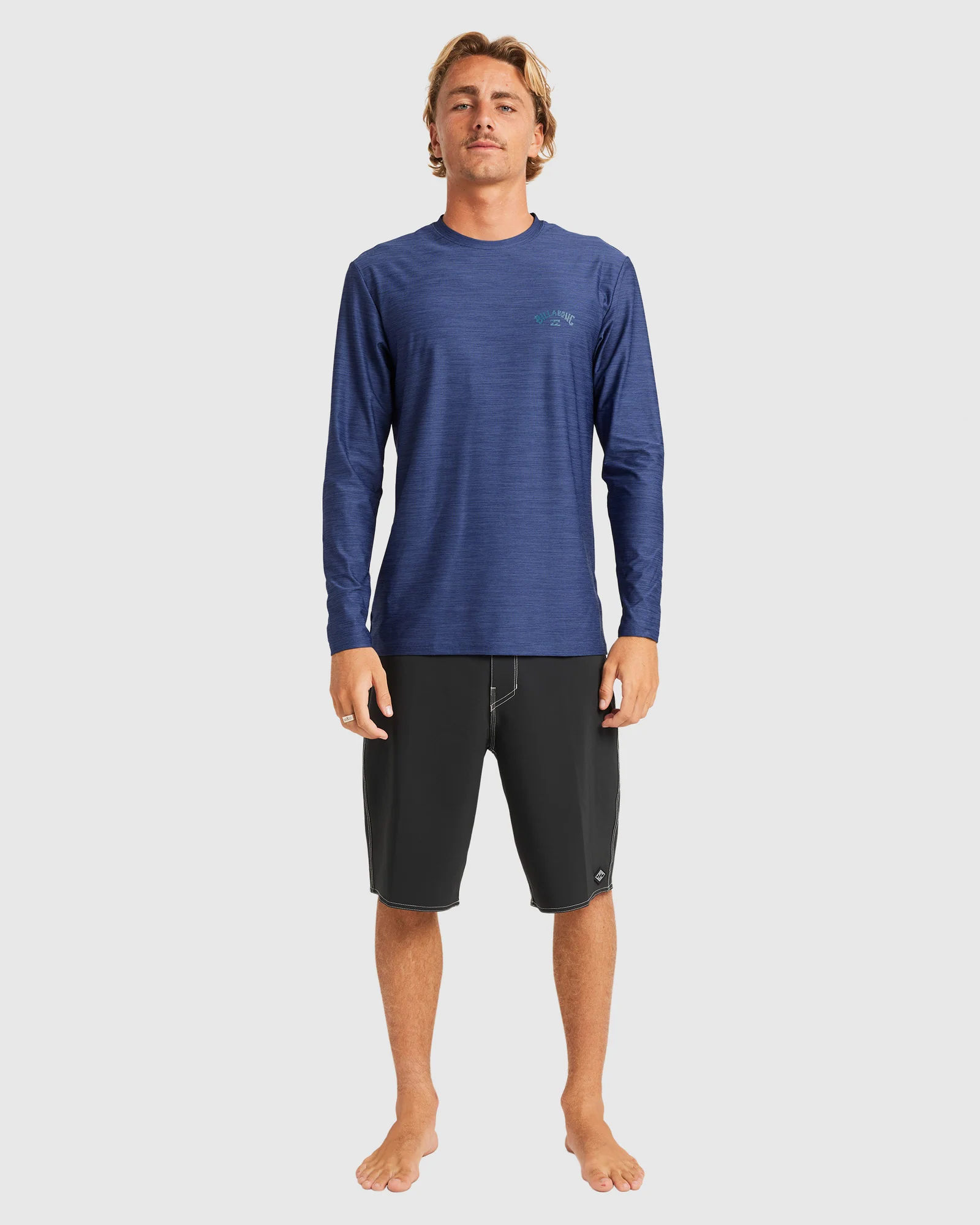 Mens Shoreline Loose Fit Rash Vest - Image 5
