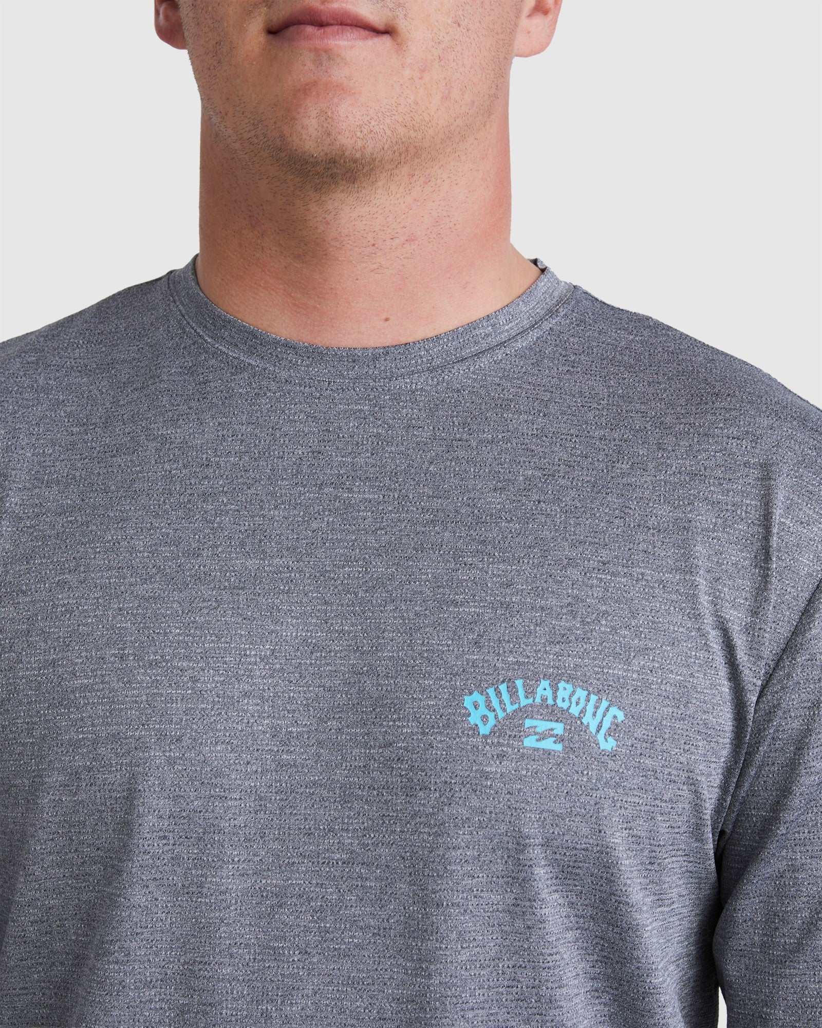 Mens Shoreline Long Sleeve Rash Vest - Image 4
