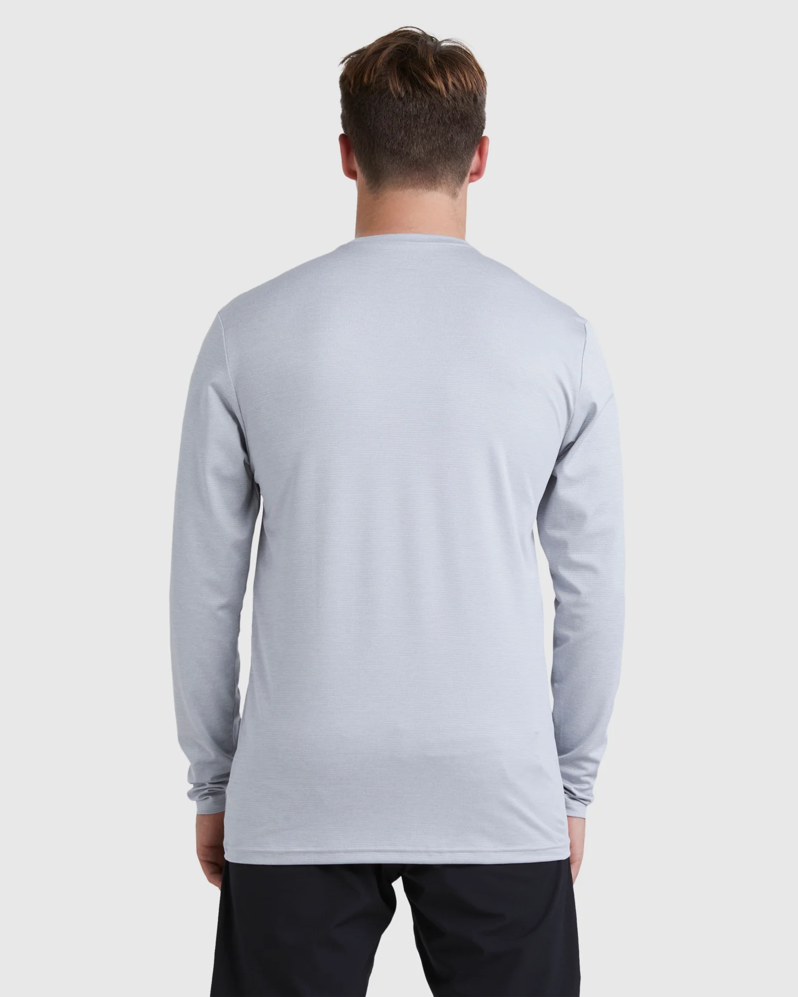 Mens Shoreline Long Sleeve Rash Vest - Image 3