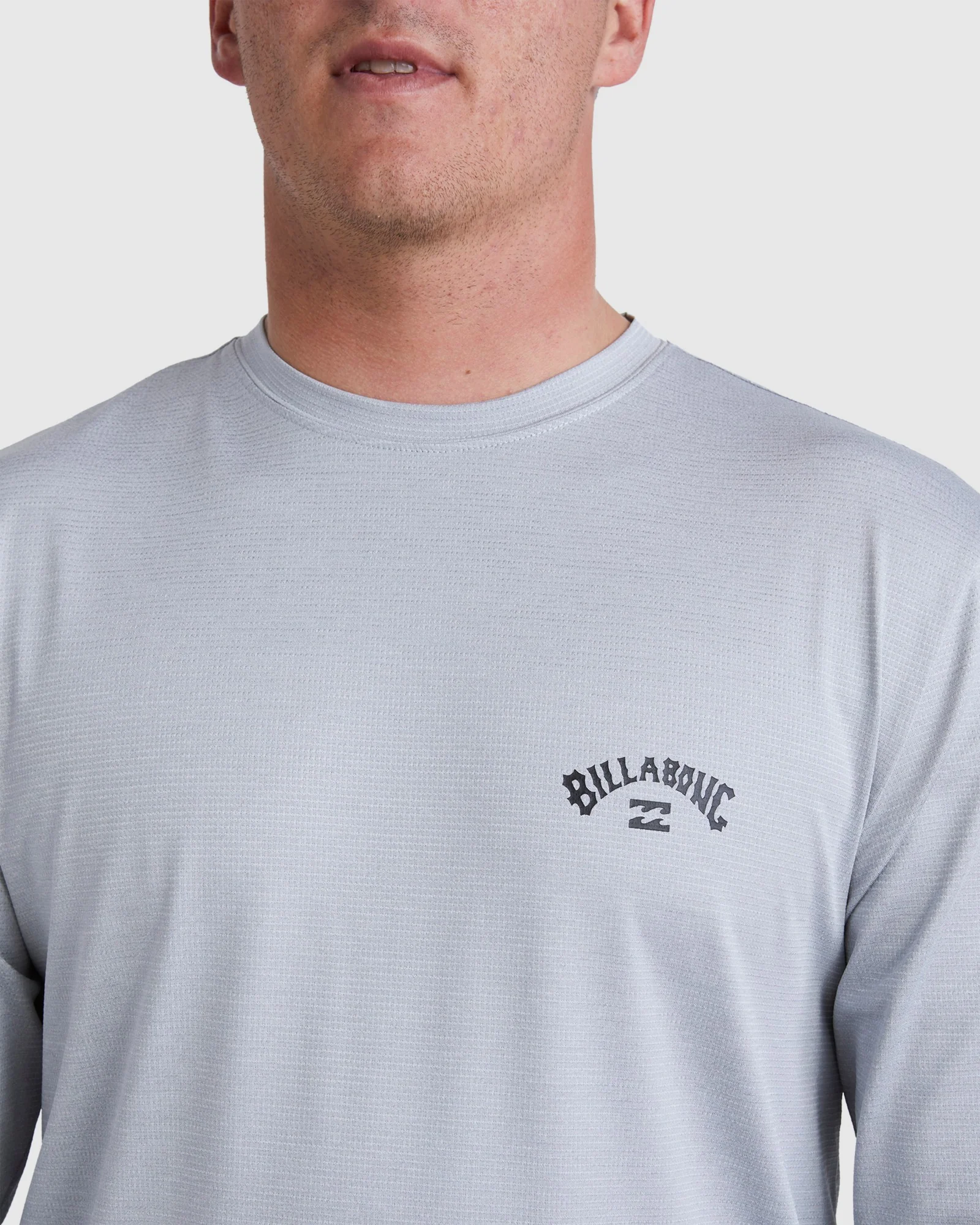 Mens Shoreline Long Sleeve Rash Vest - Image 4