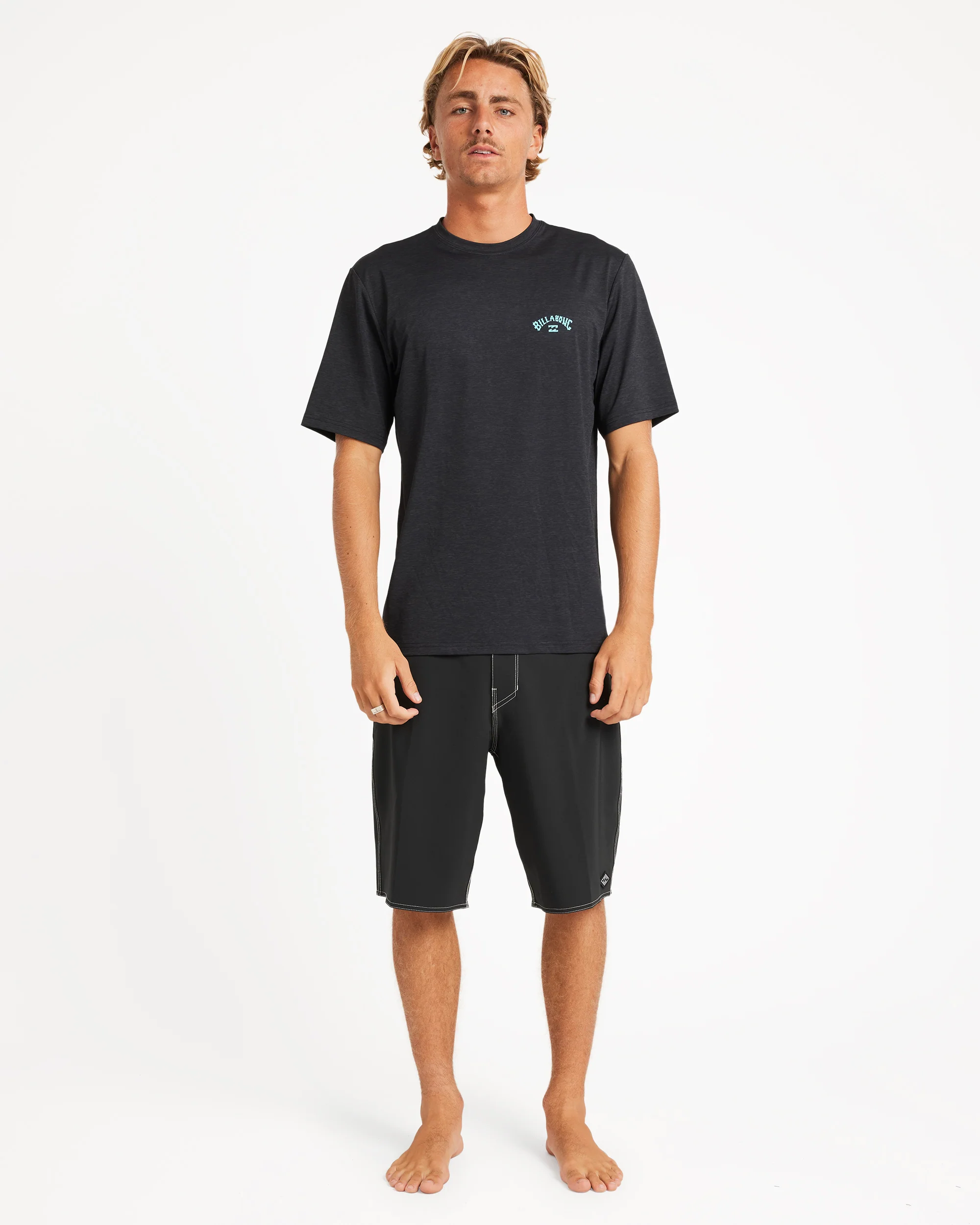 Mens Shoreline Loose Fit Rash Vest - Image 5