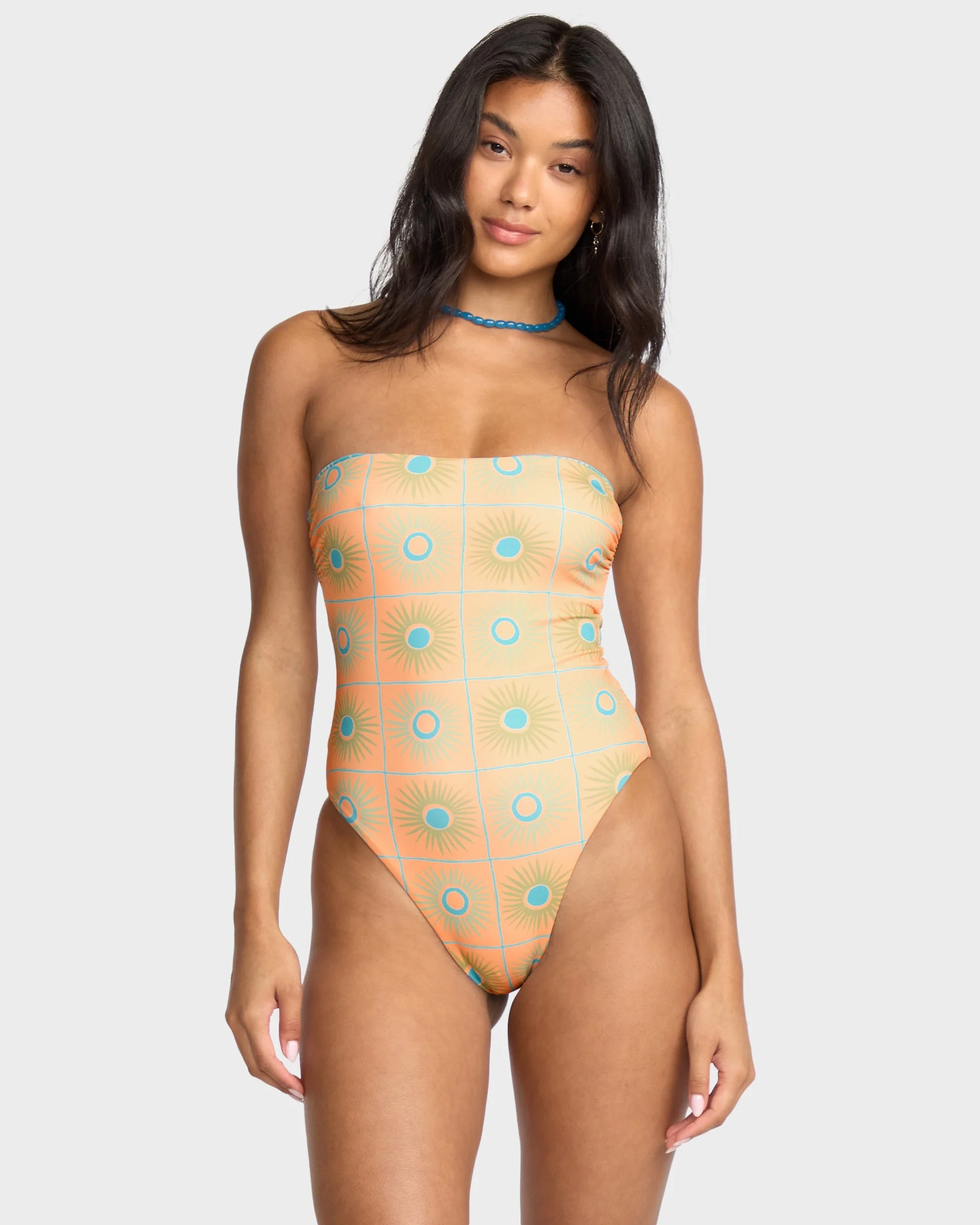 Womens Show Me Sun Reversible Trully Hi One Piece Swimsuit - Image 2