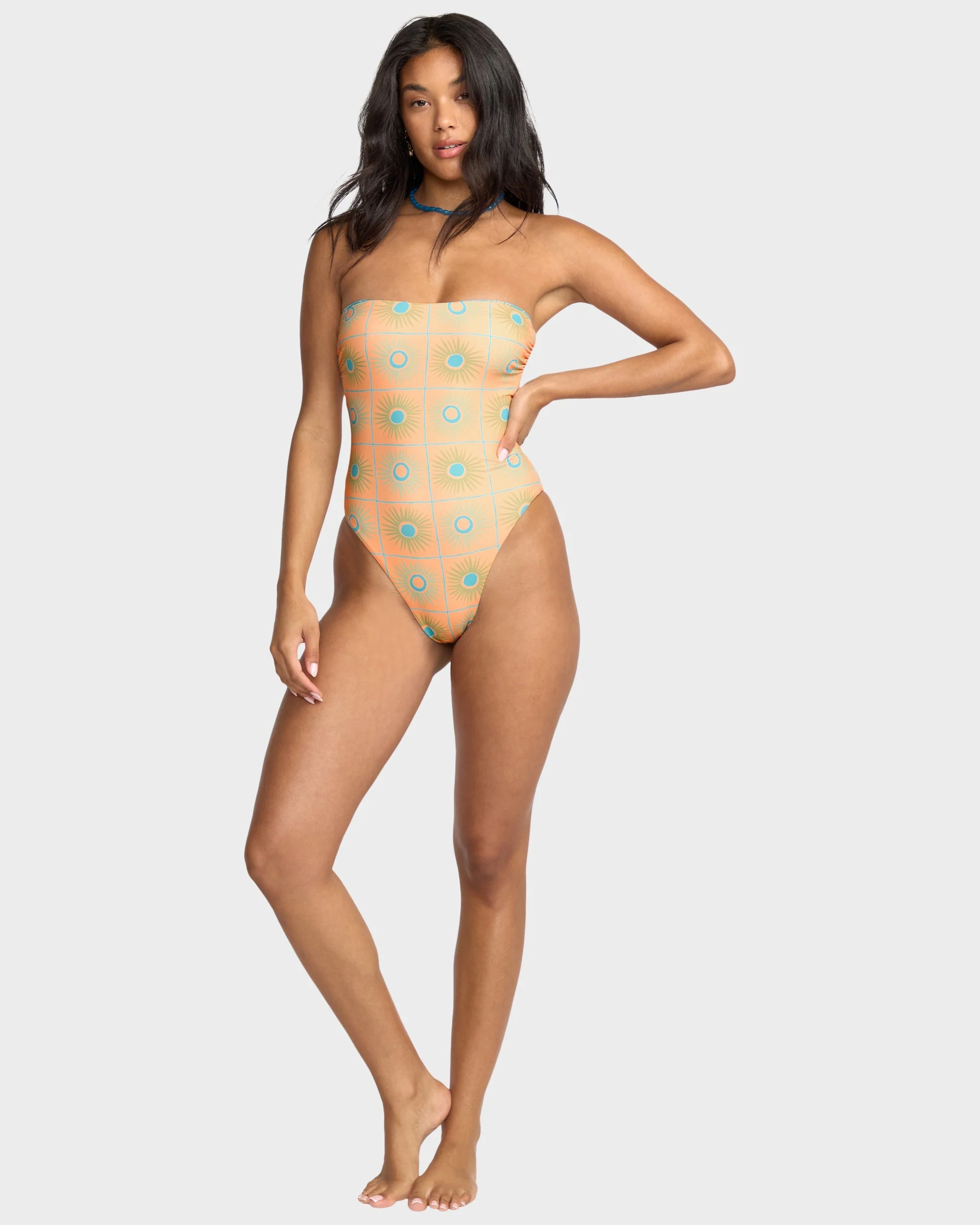 Womens Show Me Sun Reversible Trully Hi One Piece Swimsuit - Image 8