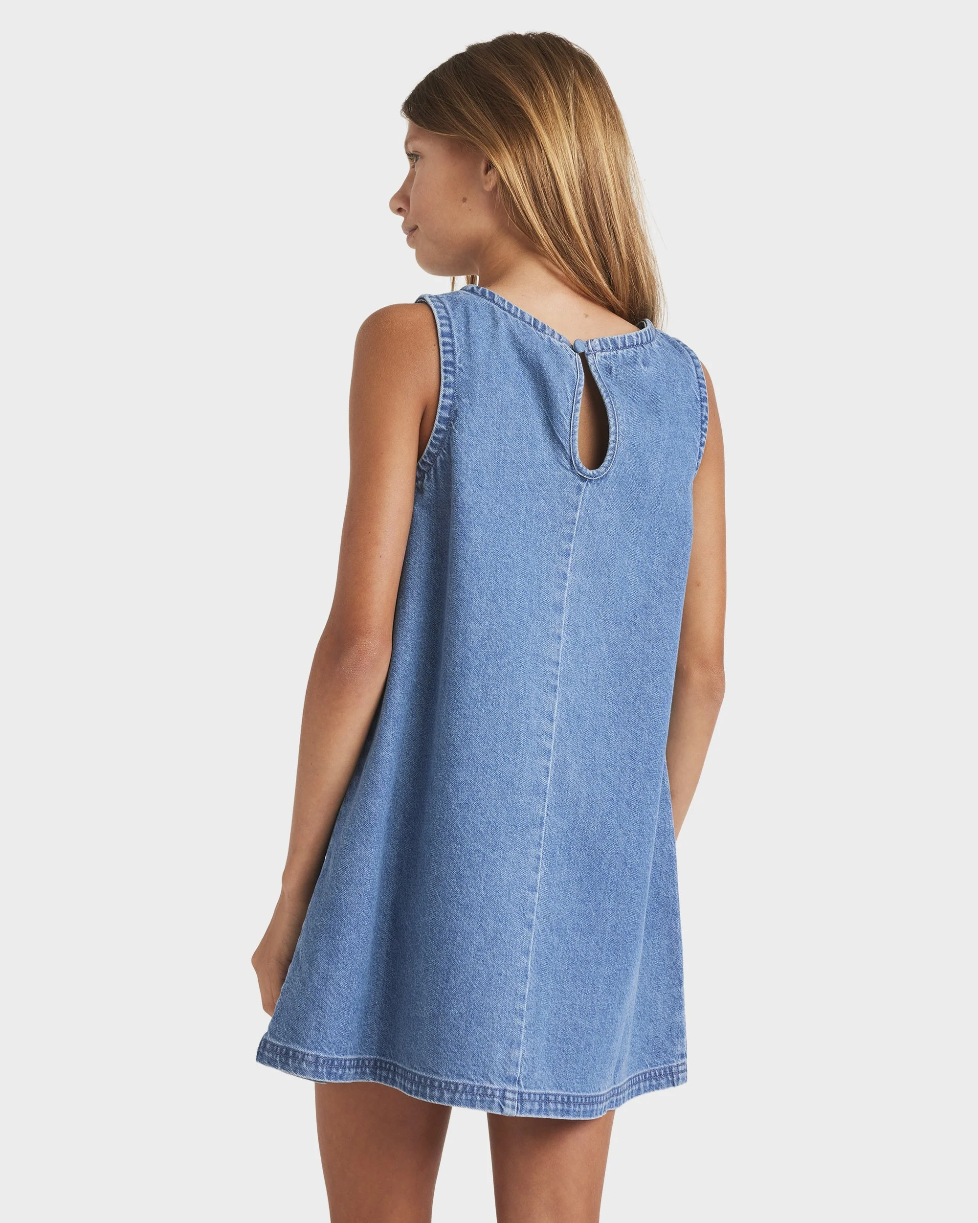 Girls 6-14 Skies Shift Mini Dress - Image 2