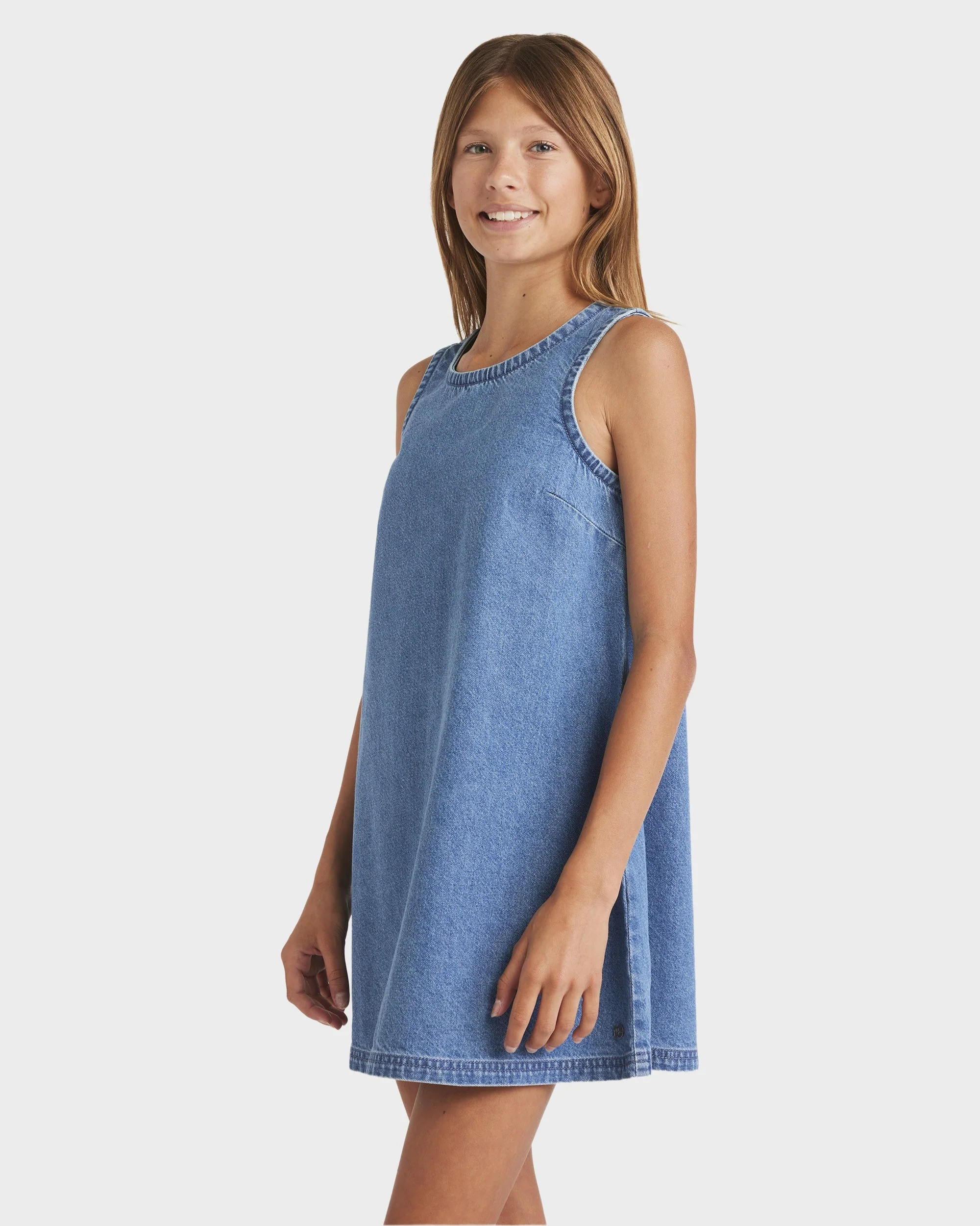 Girls 6-14 Skies Shift Mini Dress - Image 3