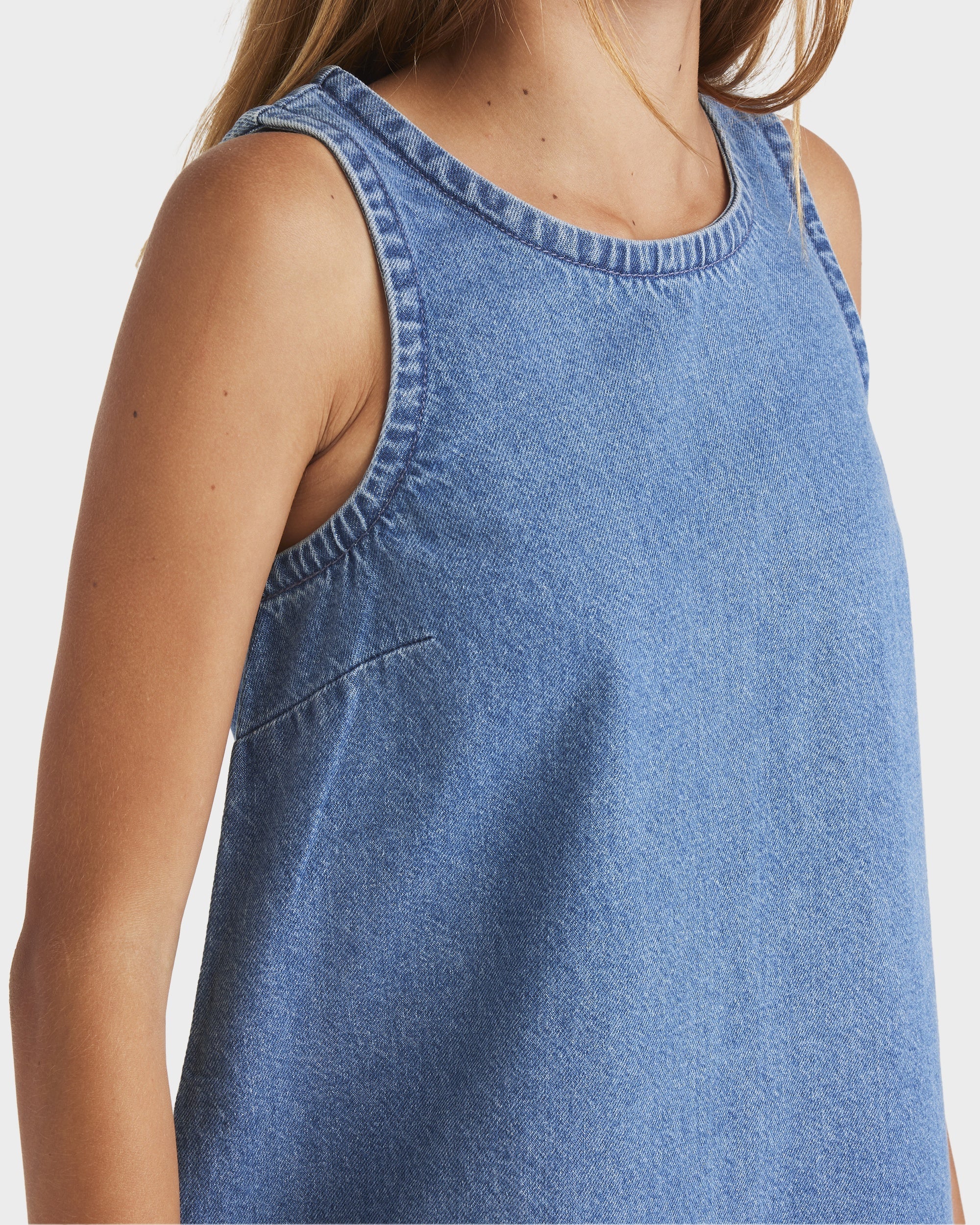 Girls 6-14 Skies Shift Mini Dress - Image 4