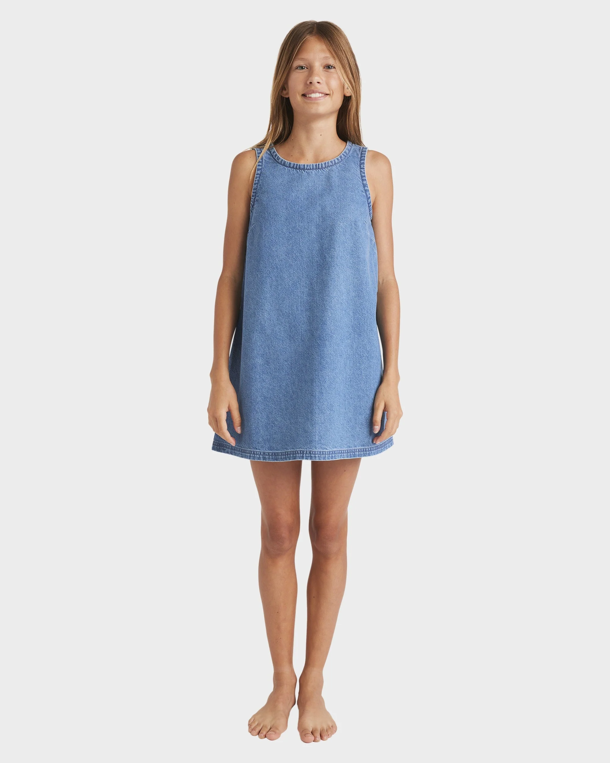 Girls 6-14 Skies Shift Mini Dress - Image 5