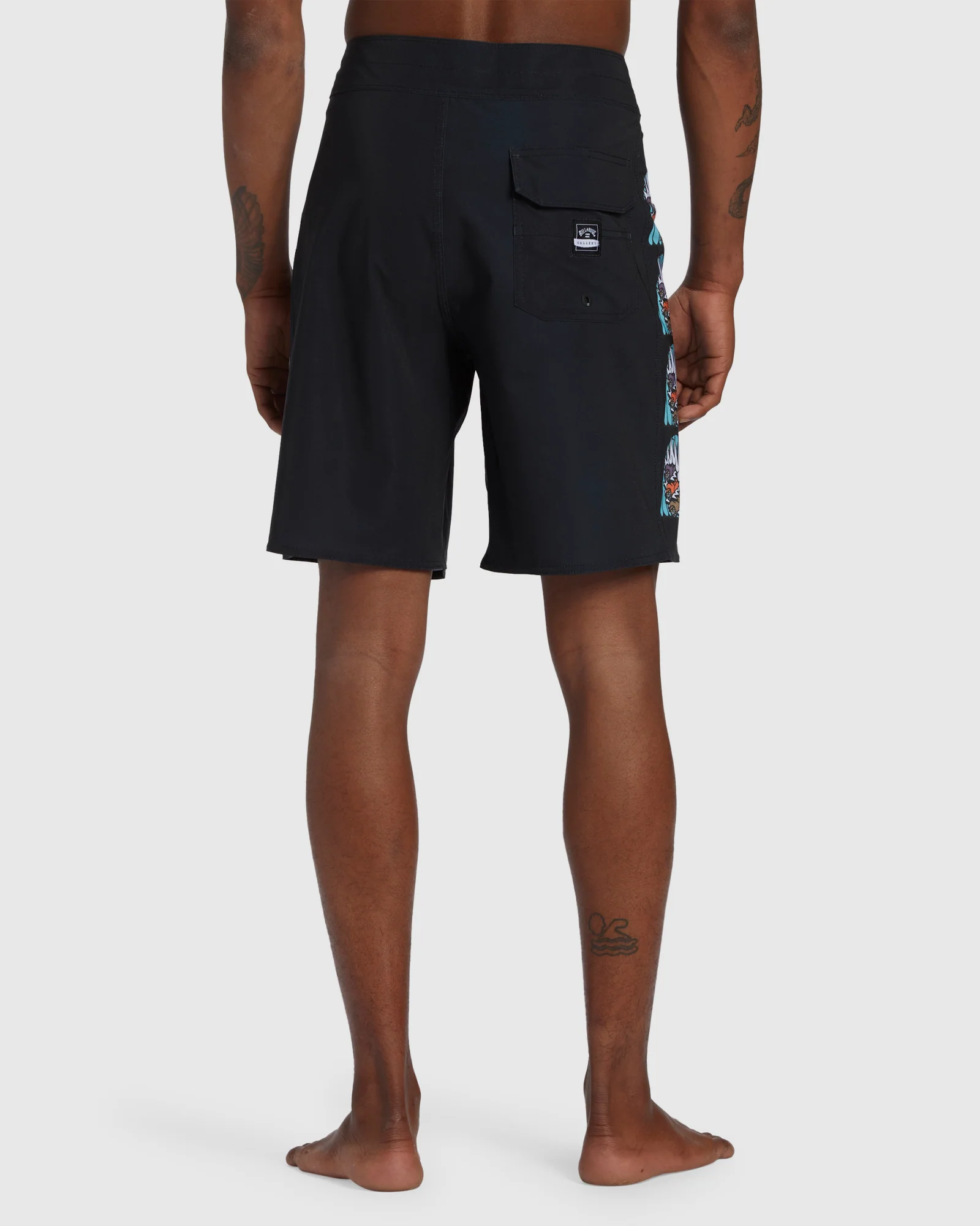 Mens Skulls Dbah Pro Boardshorts - Image 3