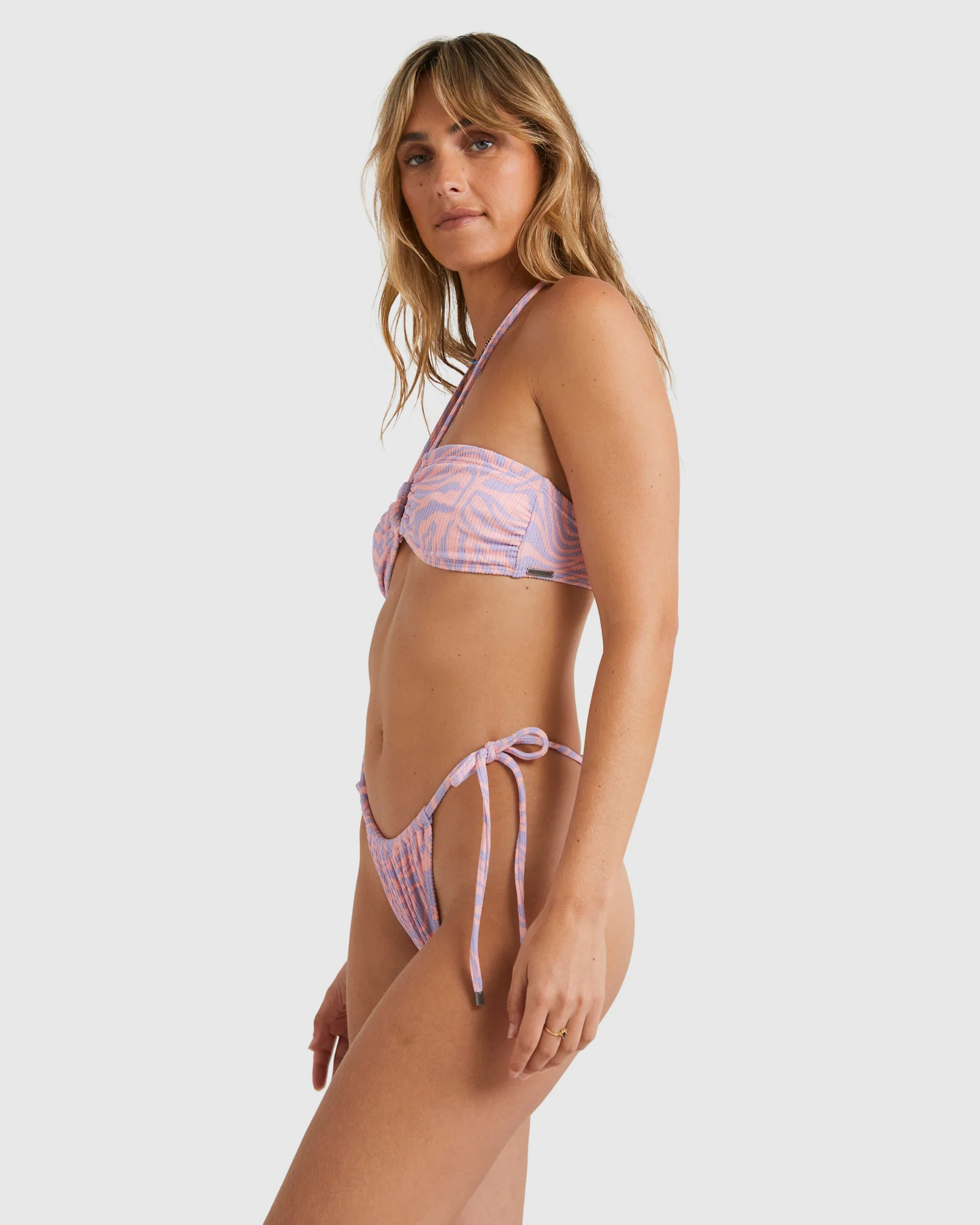 Womens Slow Tide Bells Pant Bikini Bottom - Image 2