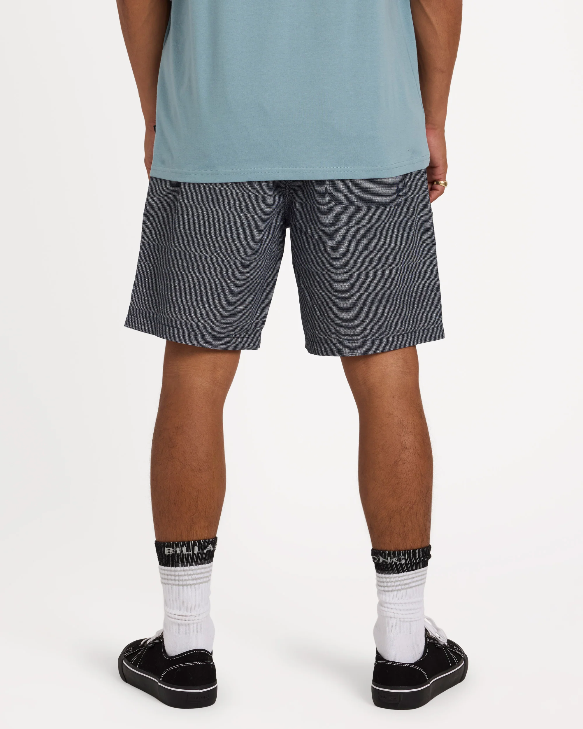 Mens Slub Elastic 21" Shorts - Image 2