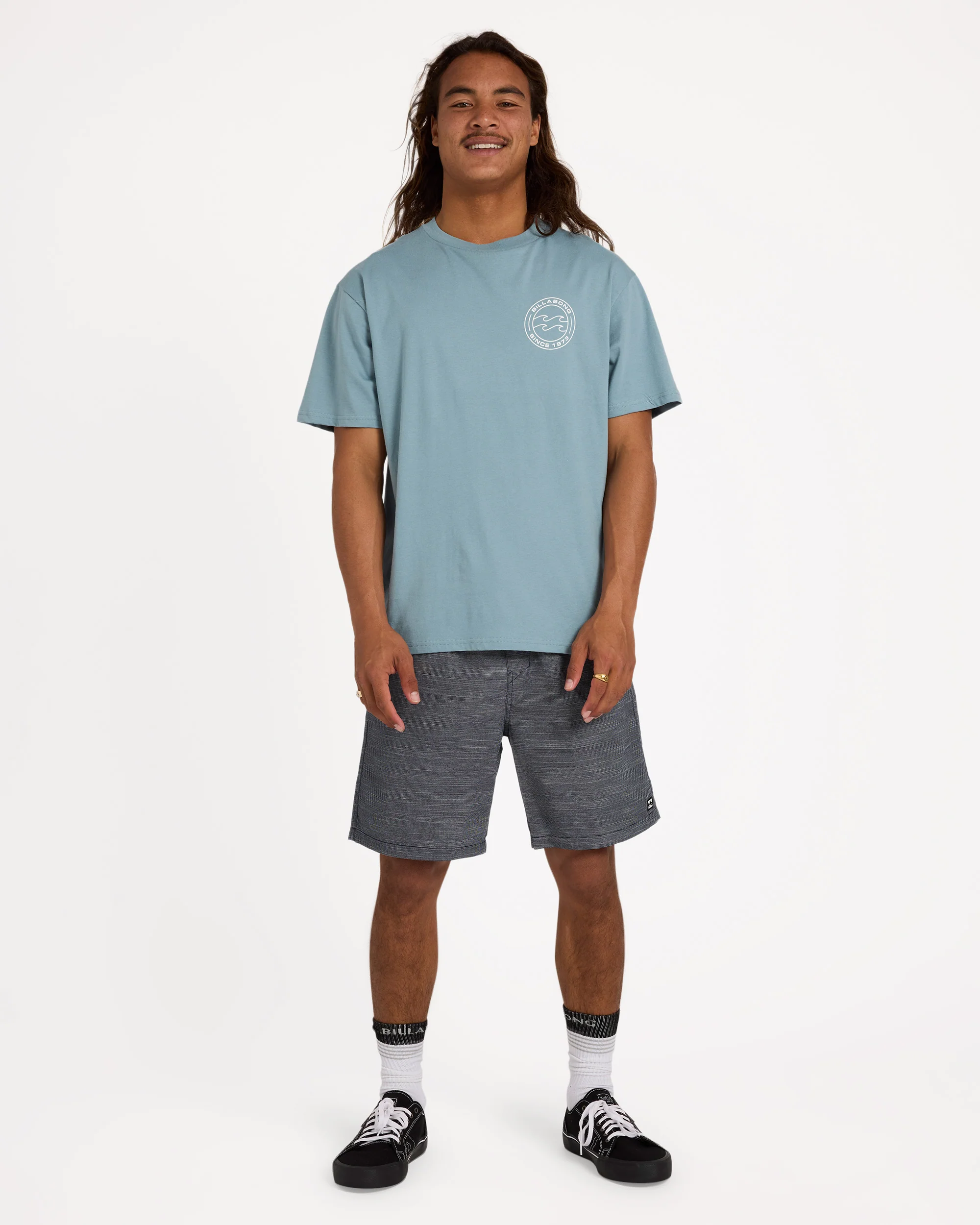Mens Slub Elastic 21" Shorts - Image 5