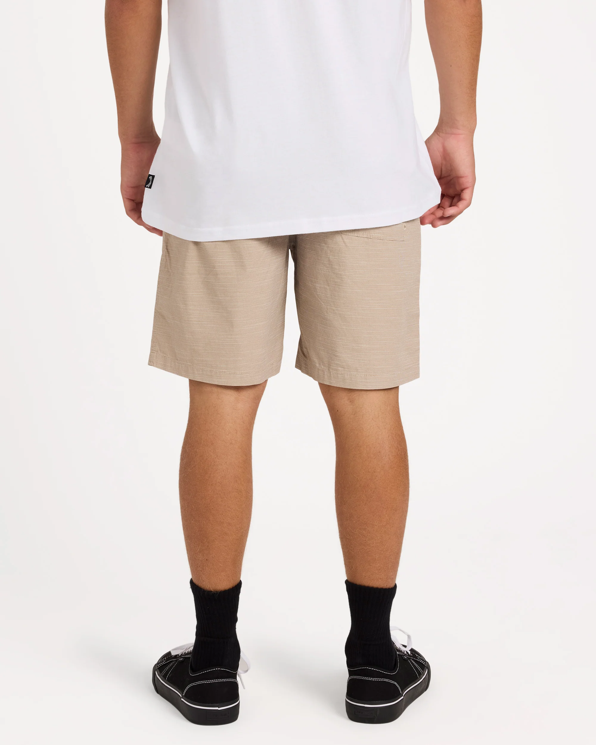 Mens Slub Elastic 21" Shorts - Image 2