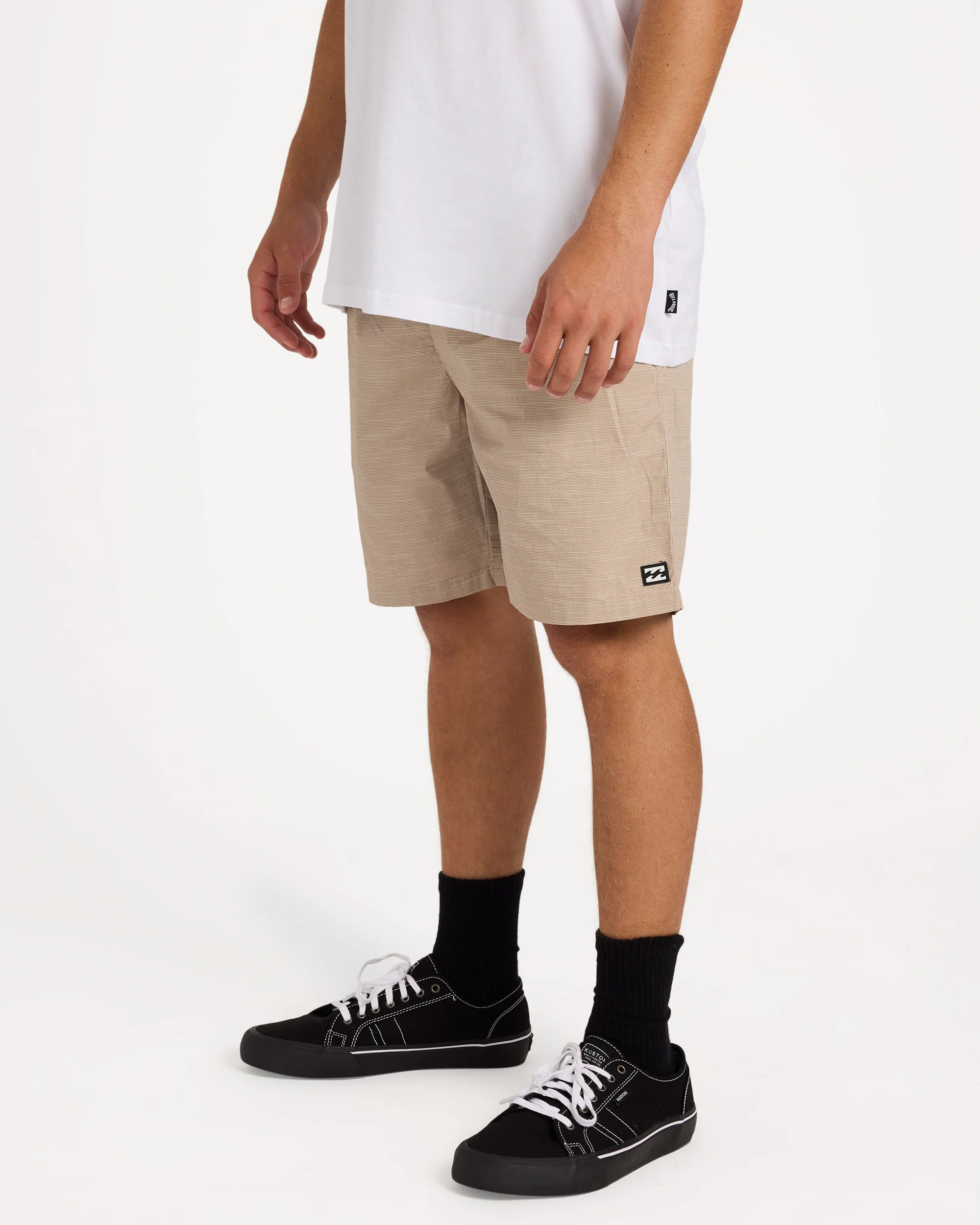 Mens Slub Elastic 21" Shorts - Image 3