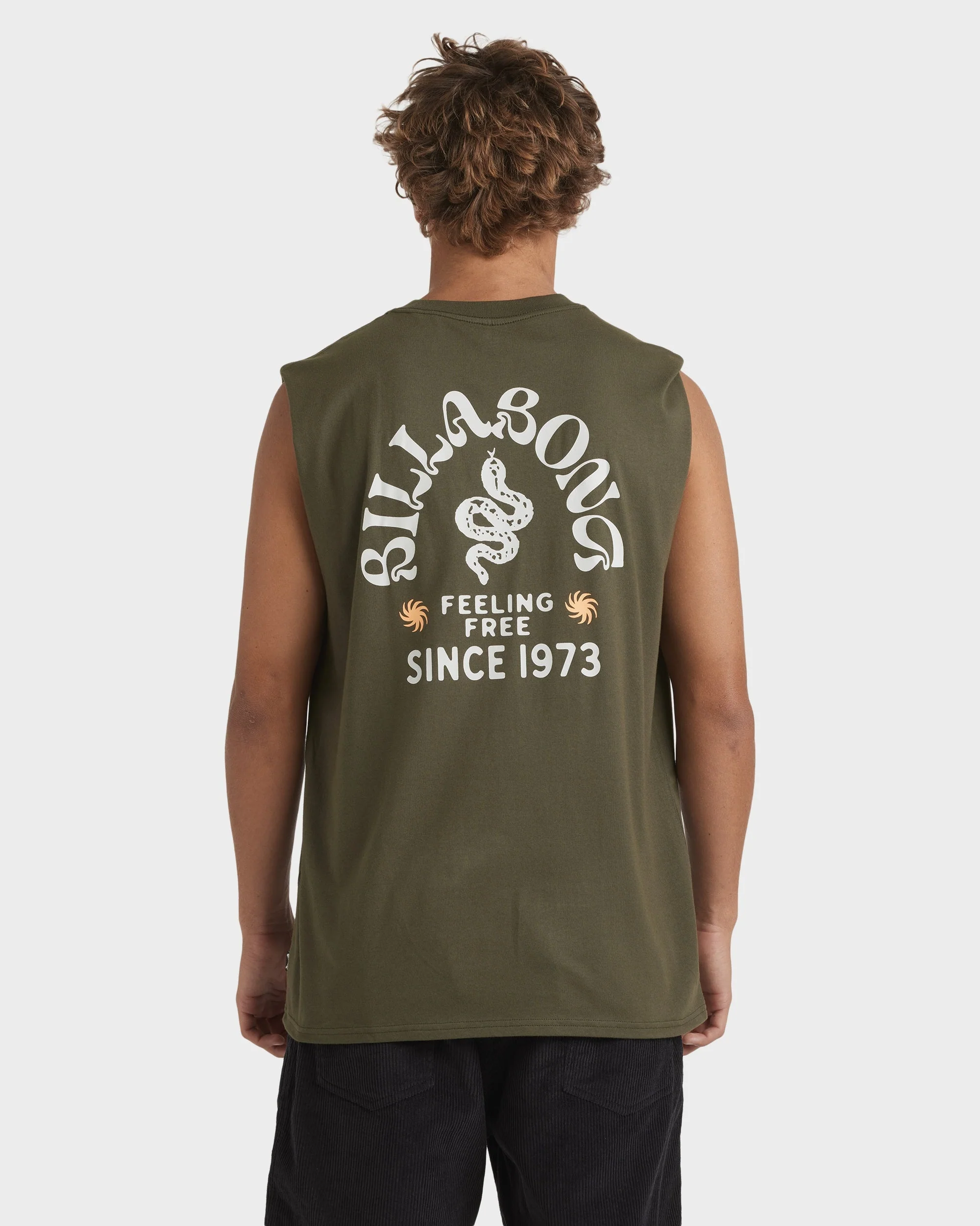 Mens Snakey Arch Muscle Top - Image 2