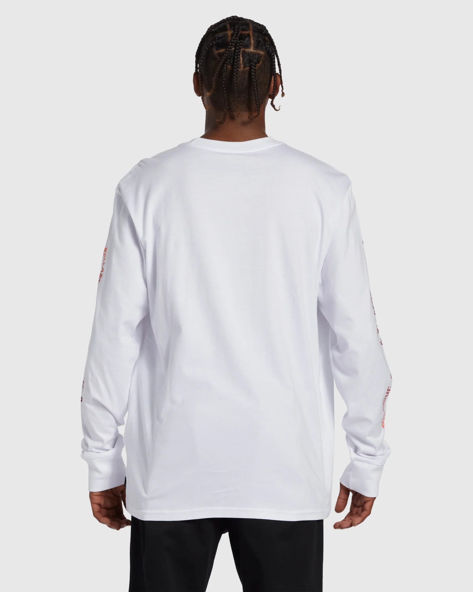 Mens Snaking Arches Long Sleeve T-Shirt - Image 3