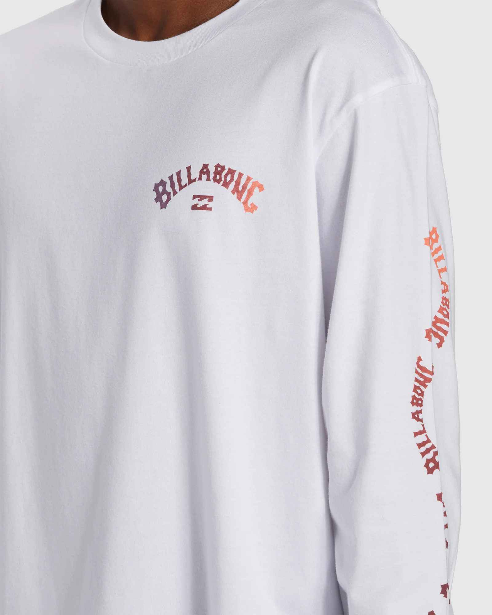 Mens Snaking Arches Long Sleeve T-Shirt - Image 4
