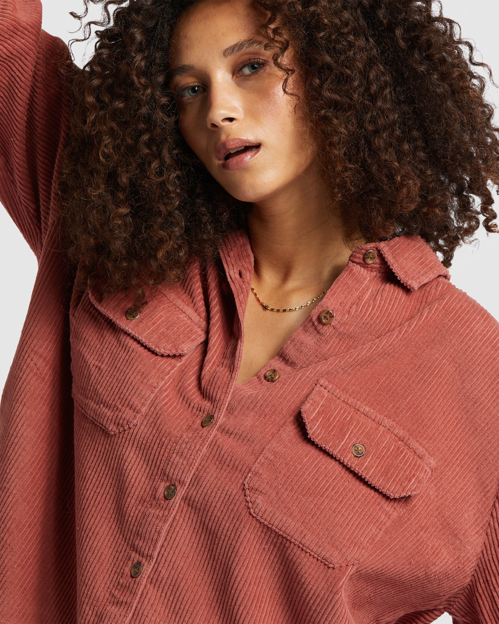 Womens So Stoked Long Sleeve Shirt - Image 4