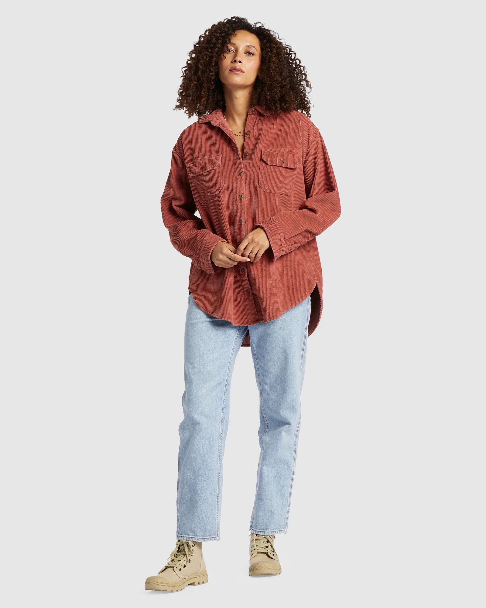 Womens So Stoked Long Sleeve Shirt - Image 5