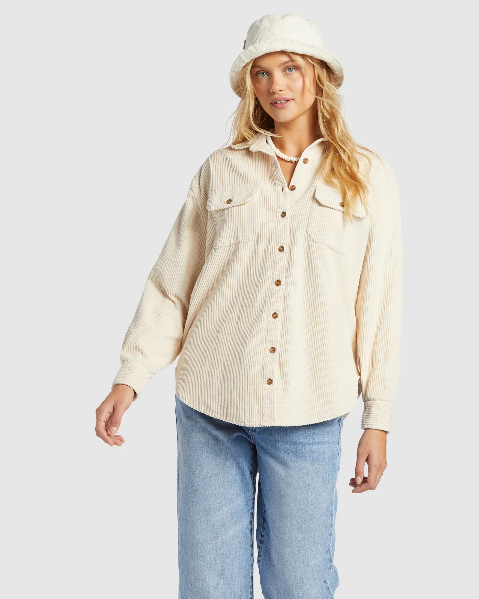 Womens So Stoked Long Sleeve Shirt