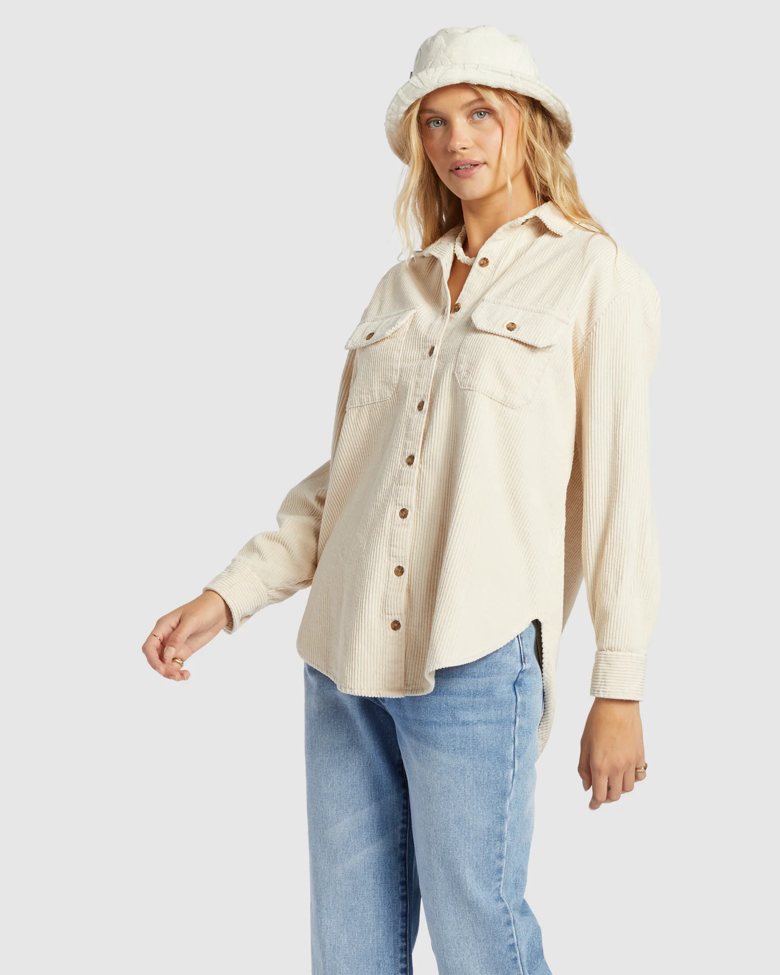 Womens So Stoked Long Sleeve Shirt - Image 2