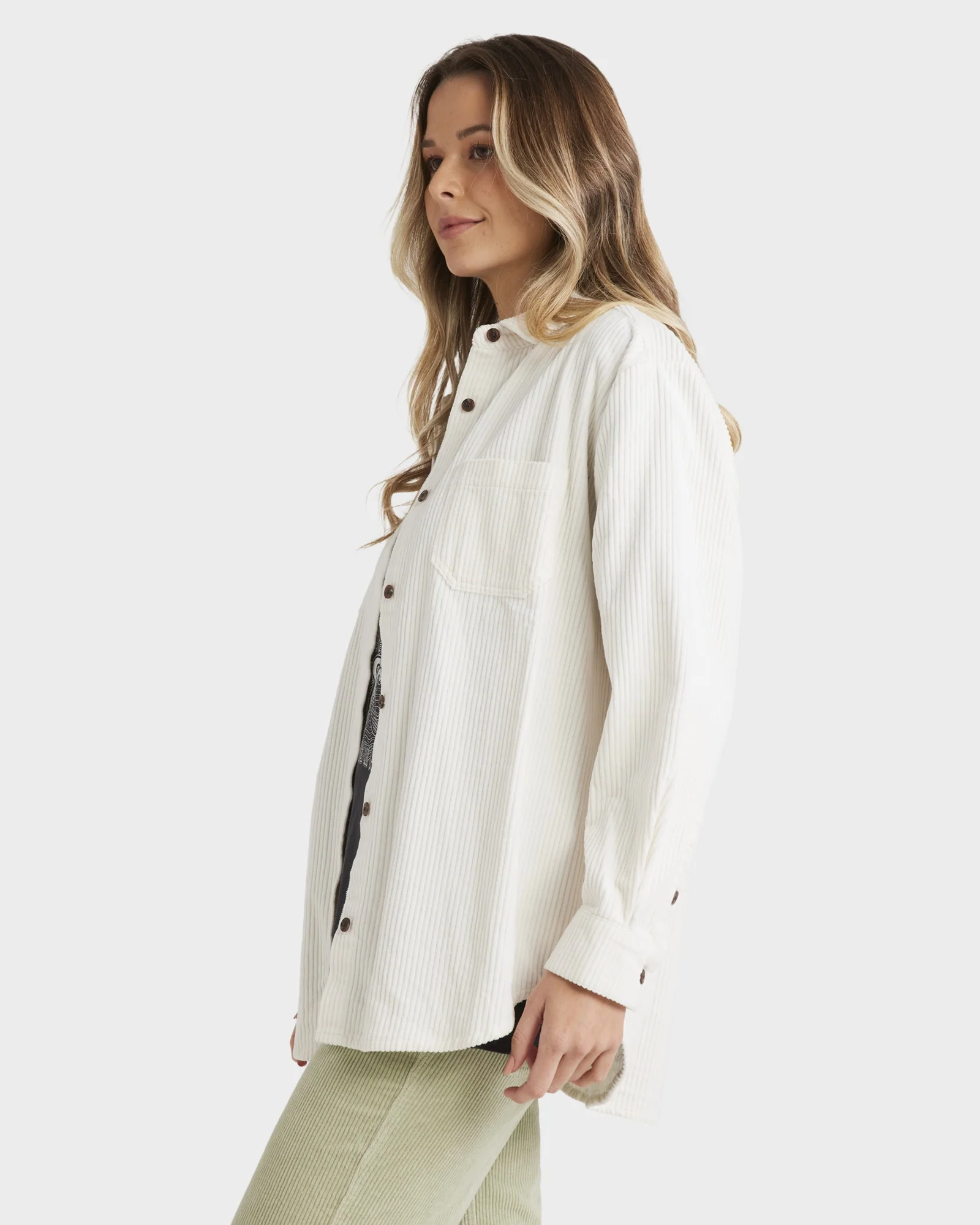 Womens So Stoked Long Sleeve Shirt - Image 2