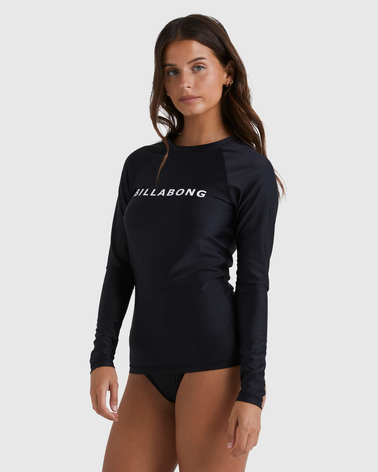 Womens Society Long Sleeve Rash Vest - Image 2