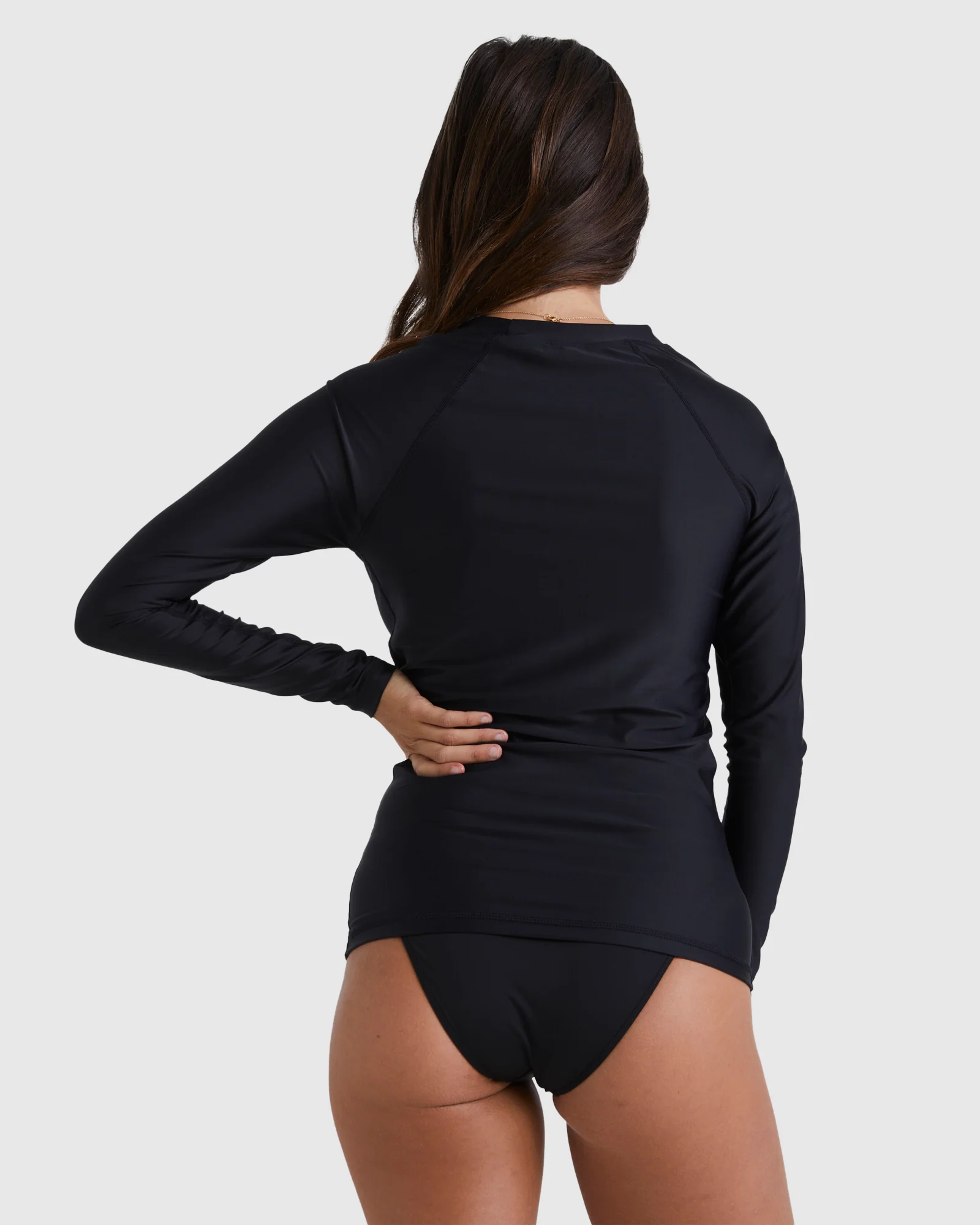 Womens Society Long Sleeve Rash Vest - Image 3