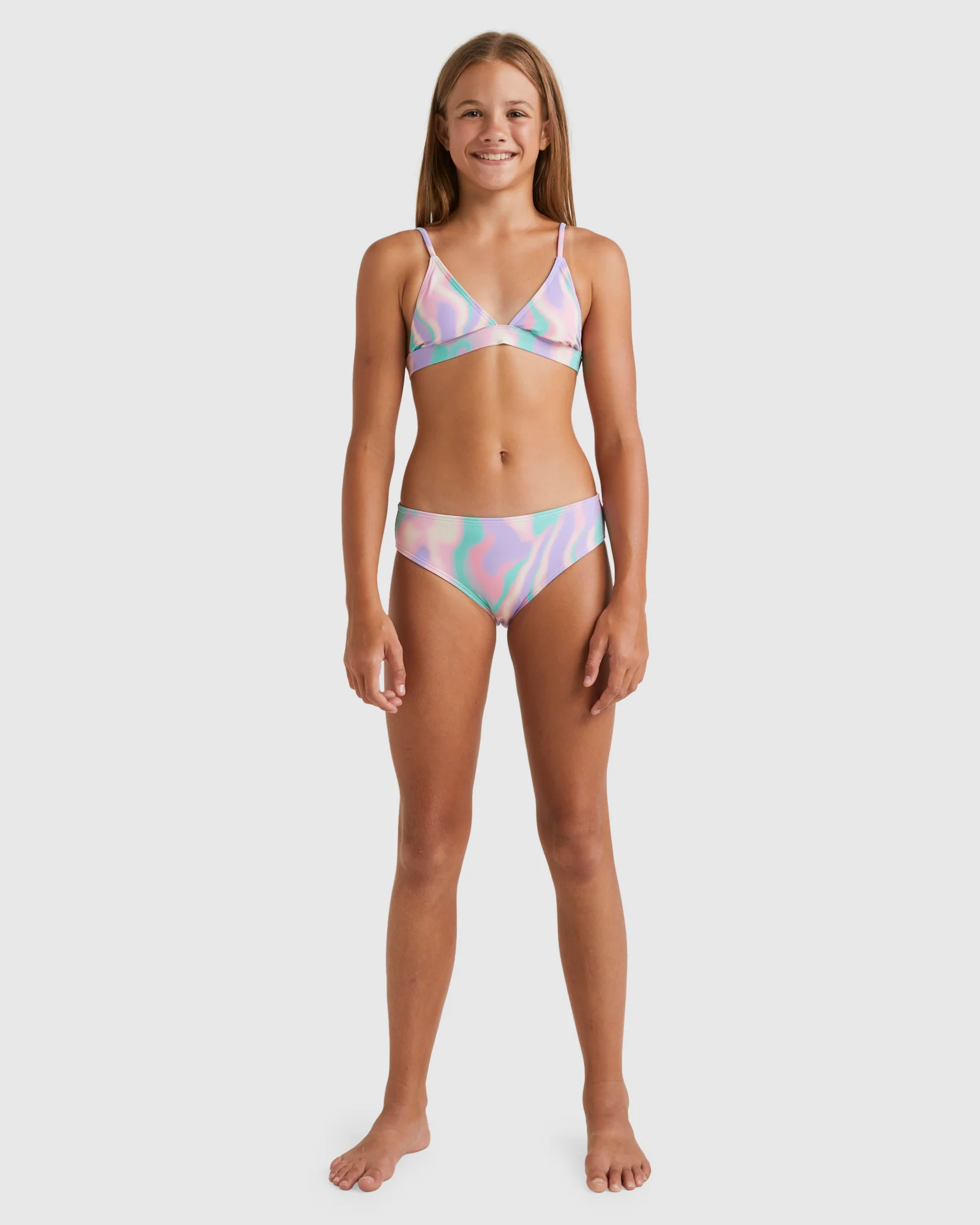 Girls 6-14 Soft Sun Trilet Set - Image 5