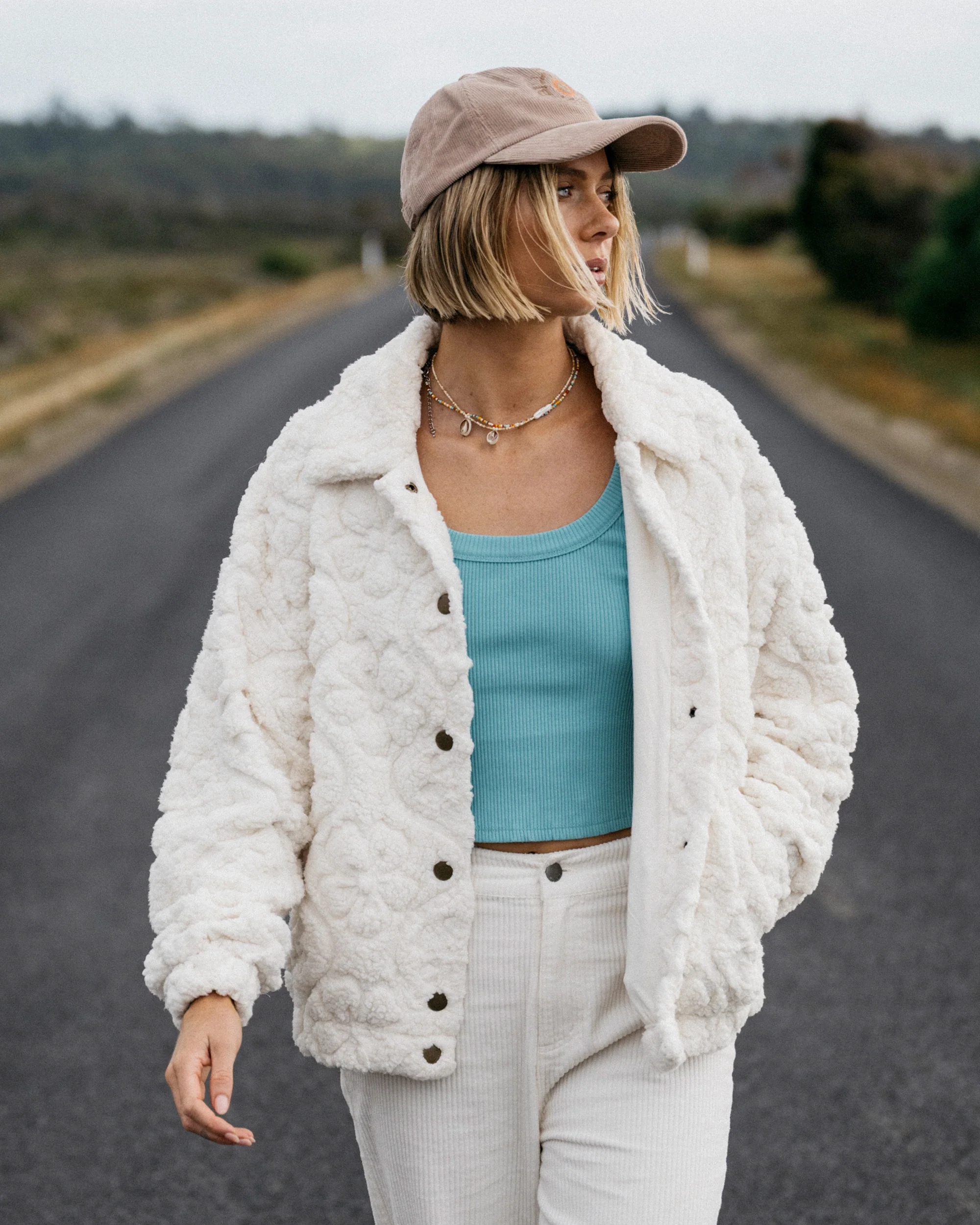Womens Sol Ride Cozy Fleece Jacket