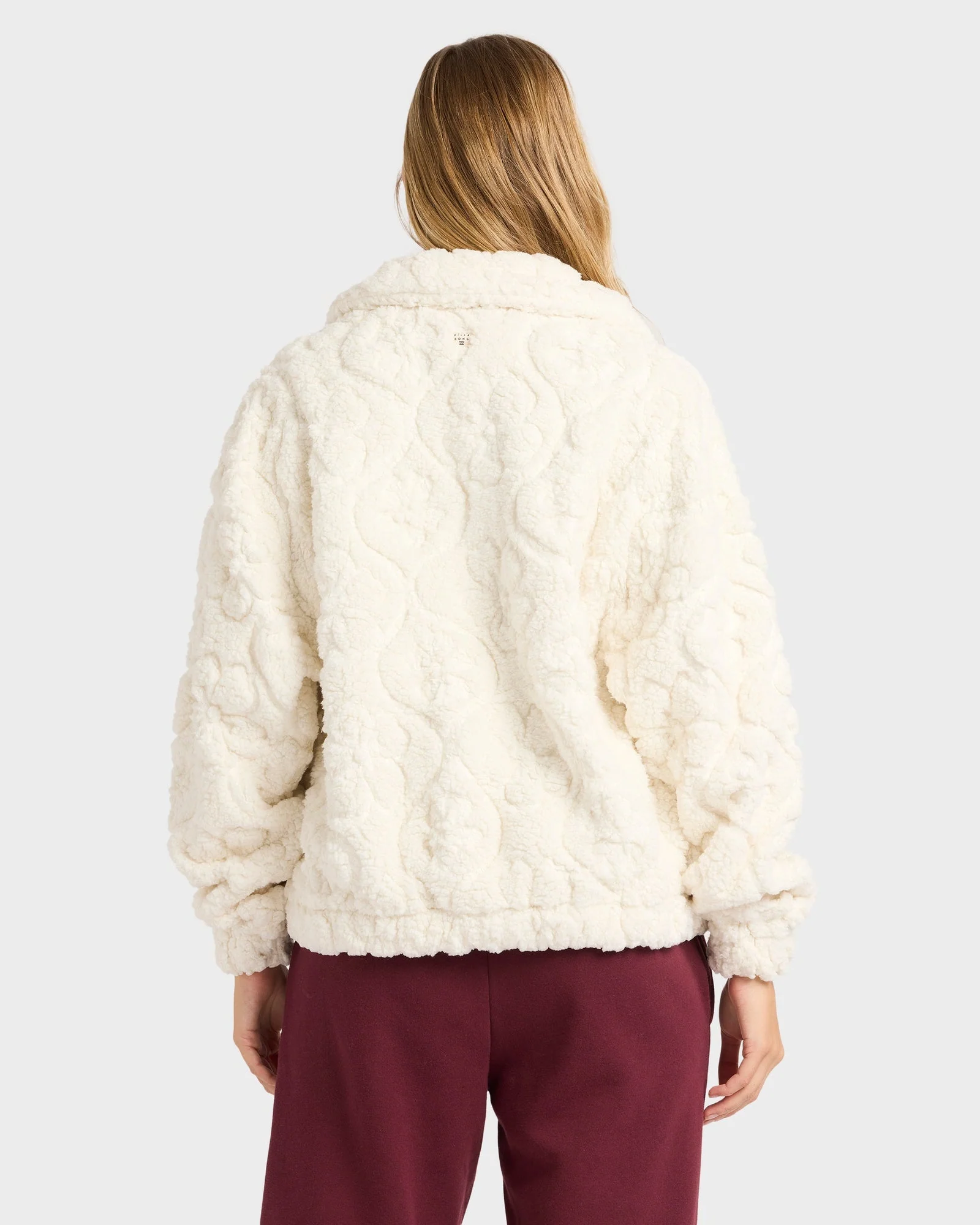Womens Sol Ride Cozy Fleece Jacket - Image 3
