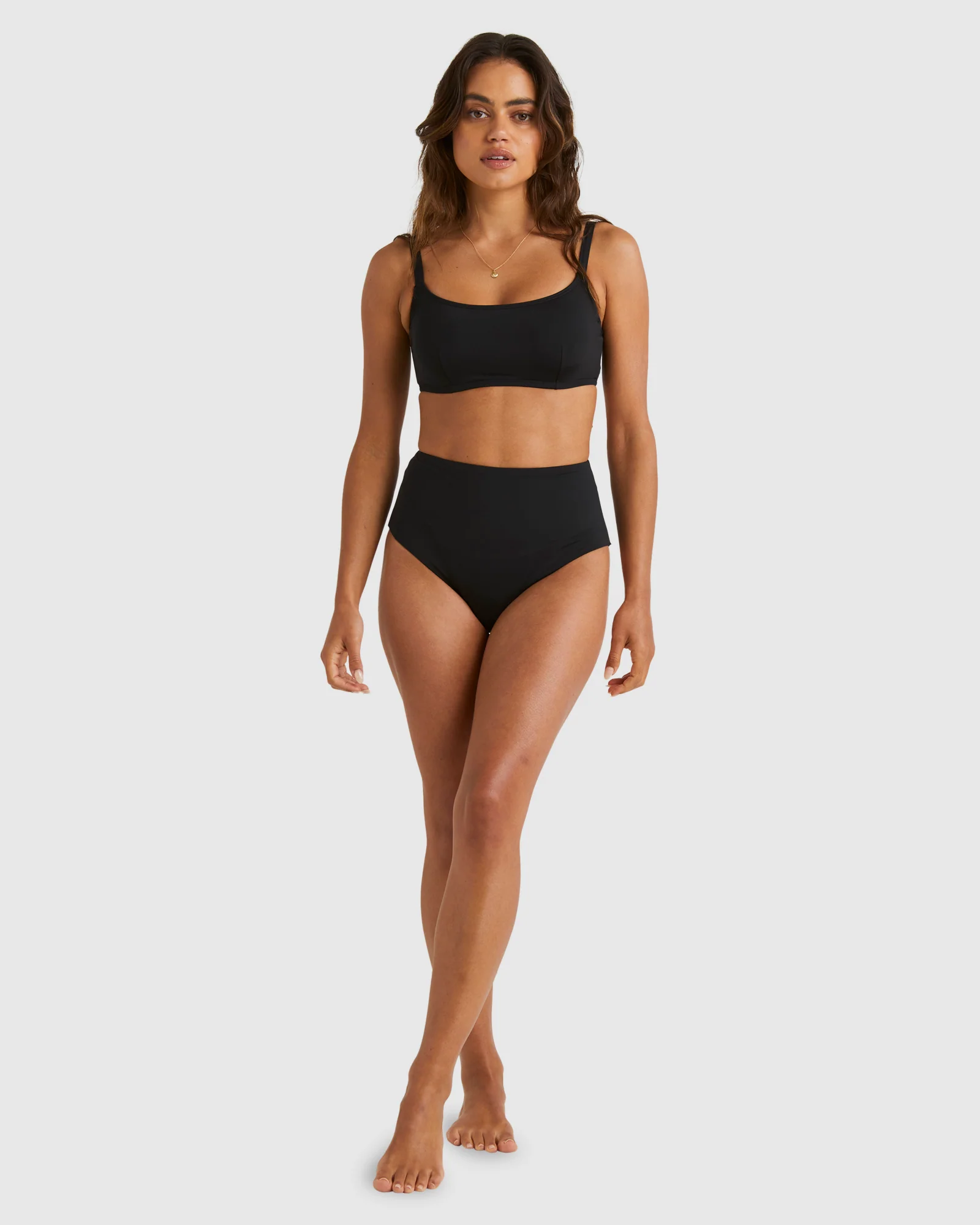 Womens Sol Searcher High Retro Pant Bikini Bottom - Image 5