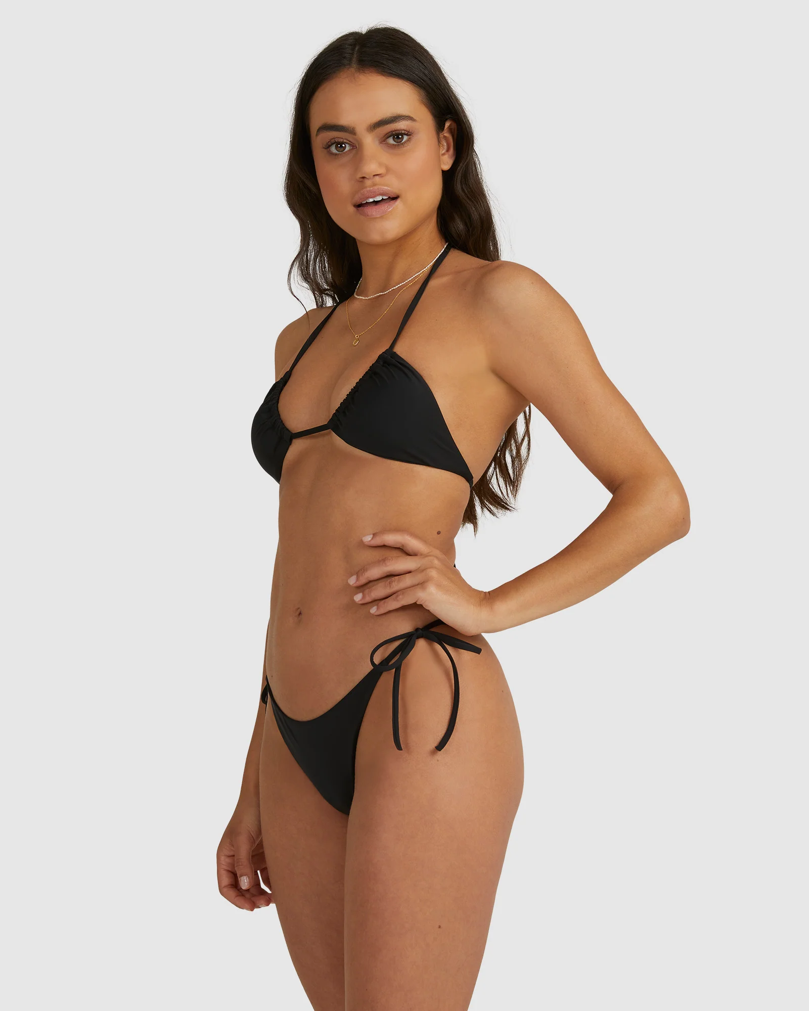 Womens Sol Searcher Tie Side Tanga Bikini Bottom - Image 2