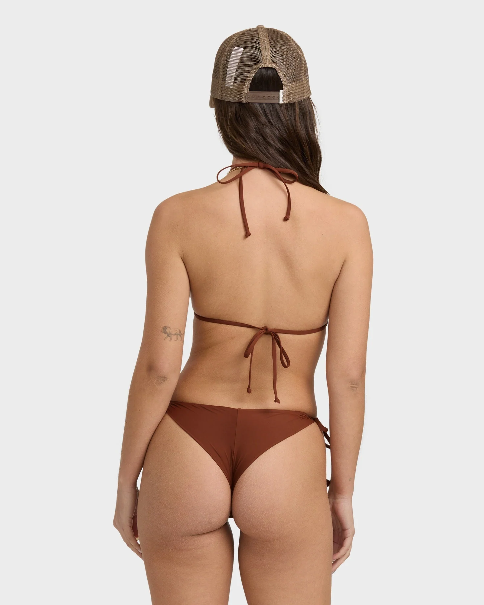 Womens Sol Searcher Tie Side Tanga Bikini Bottom - Image 2