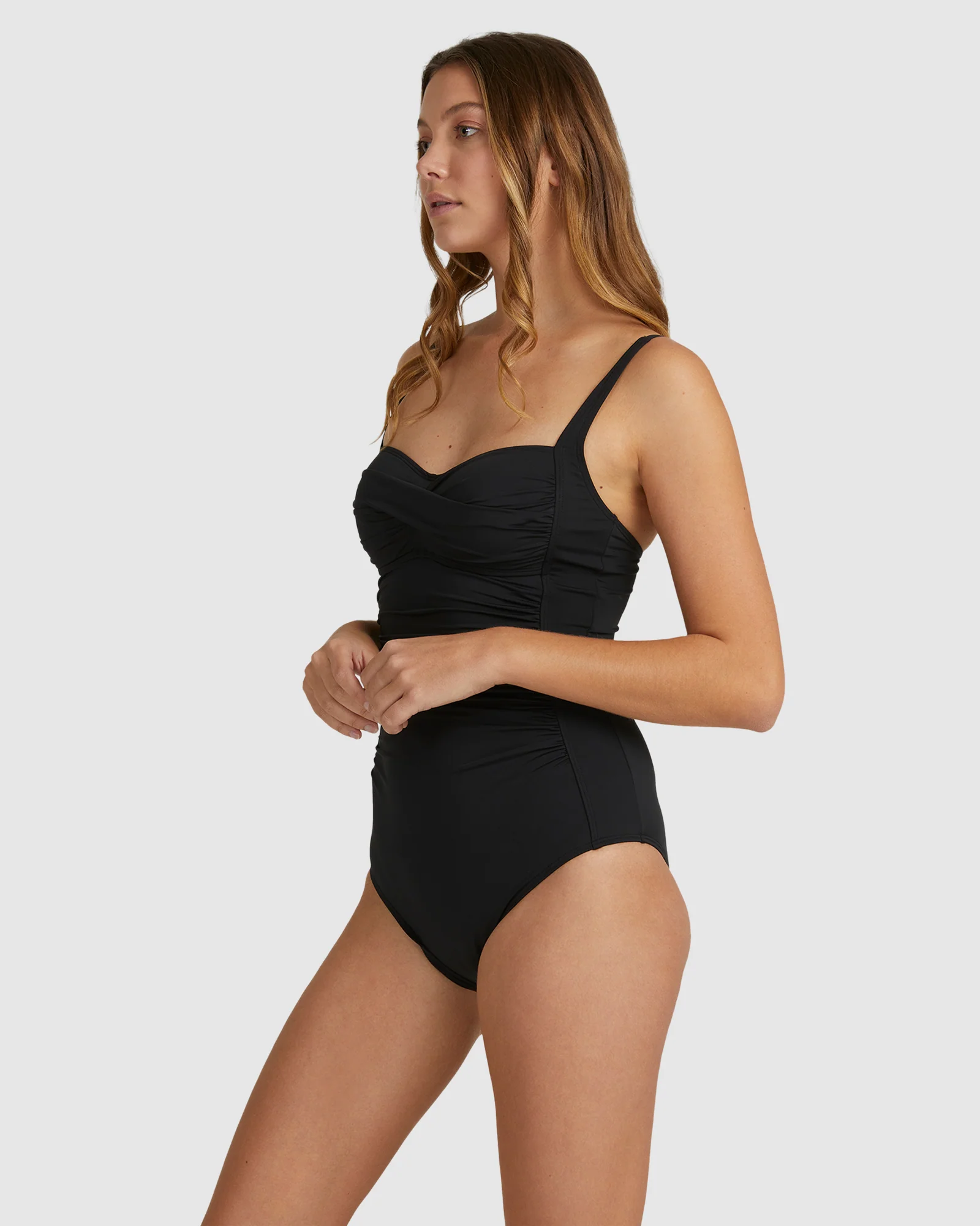 Womens Sol Searcher Wrap One Piece Swimsuit - Image 2