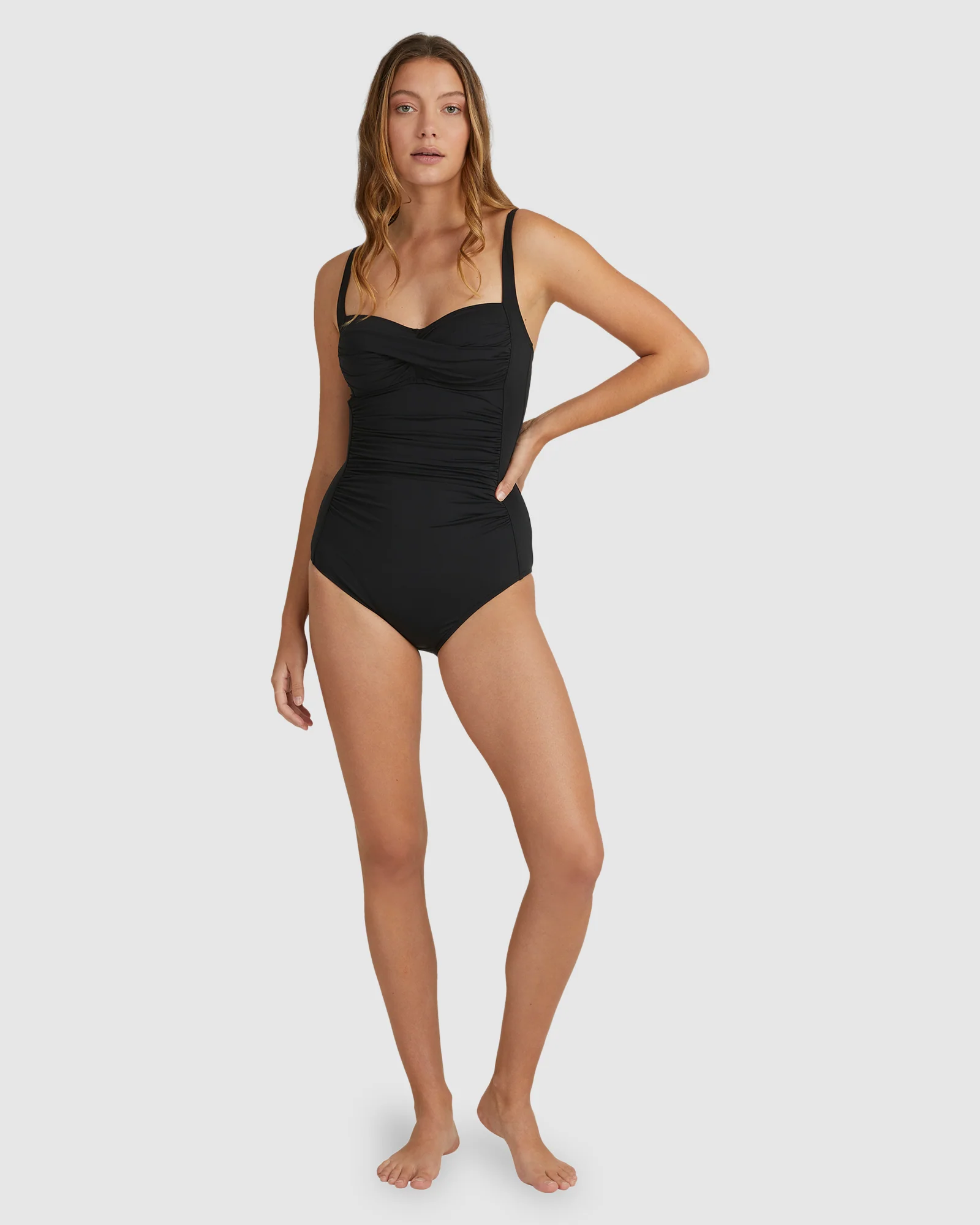Womens Sol Searcher Wrap One Piece Swimsuit - Image 5